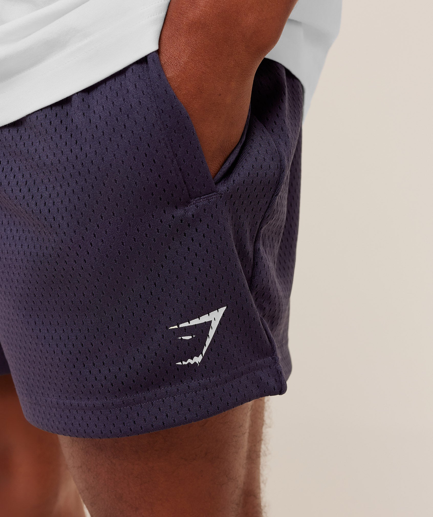 Gymshark Lifting Mesh 5" Shorts Midnight Purple
