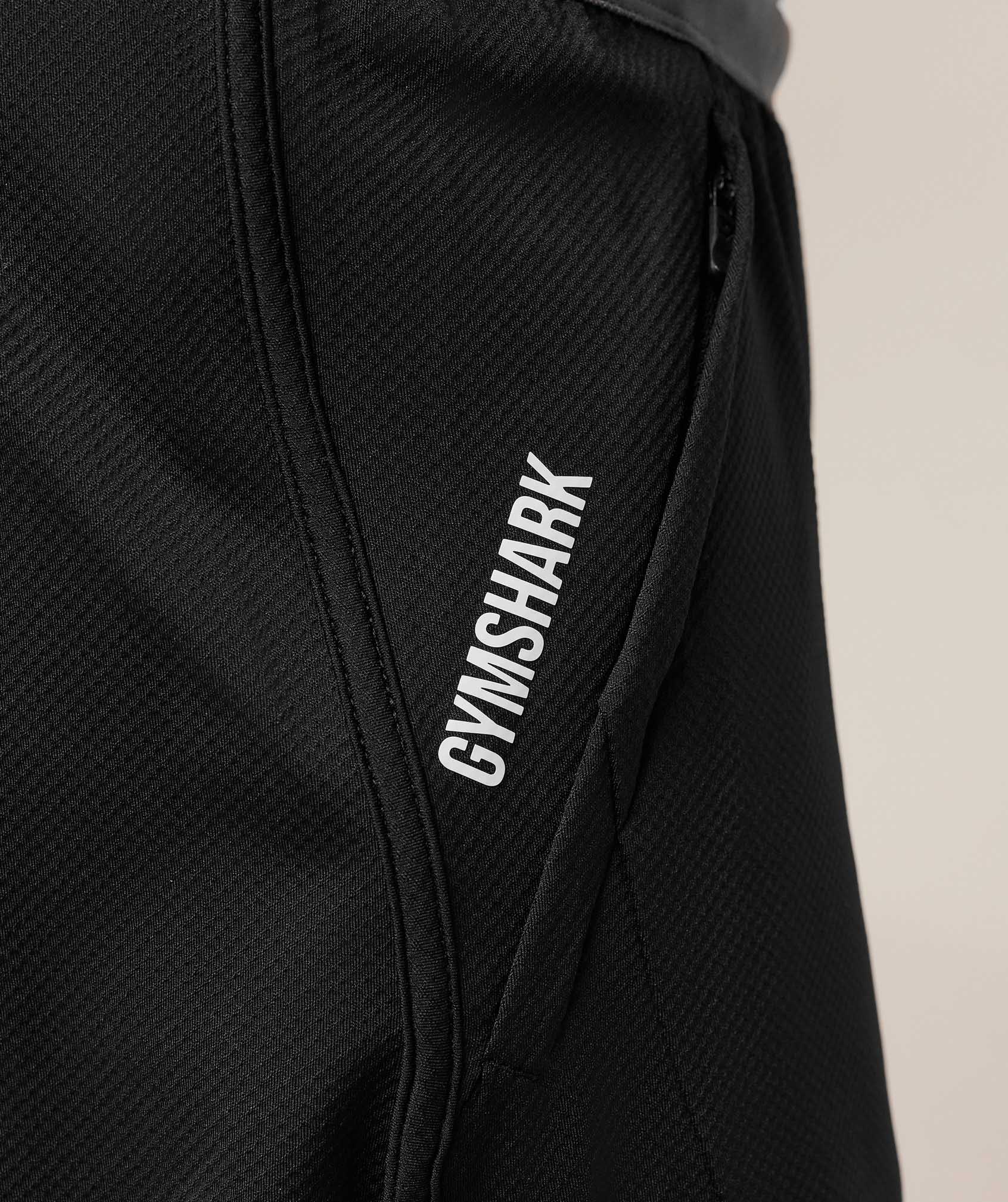 Gymshark Mesh Hybrid 5" Shorts Black