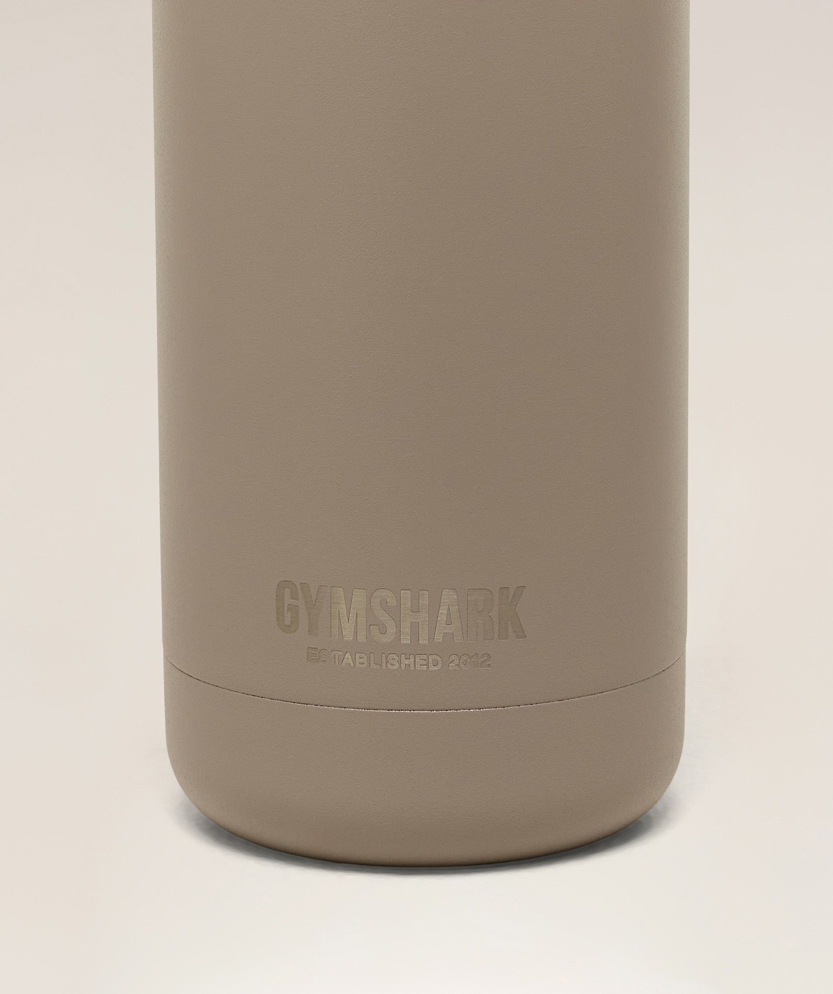 Gymshark 500Ml Bottle Mushroom Grey