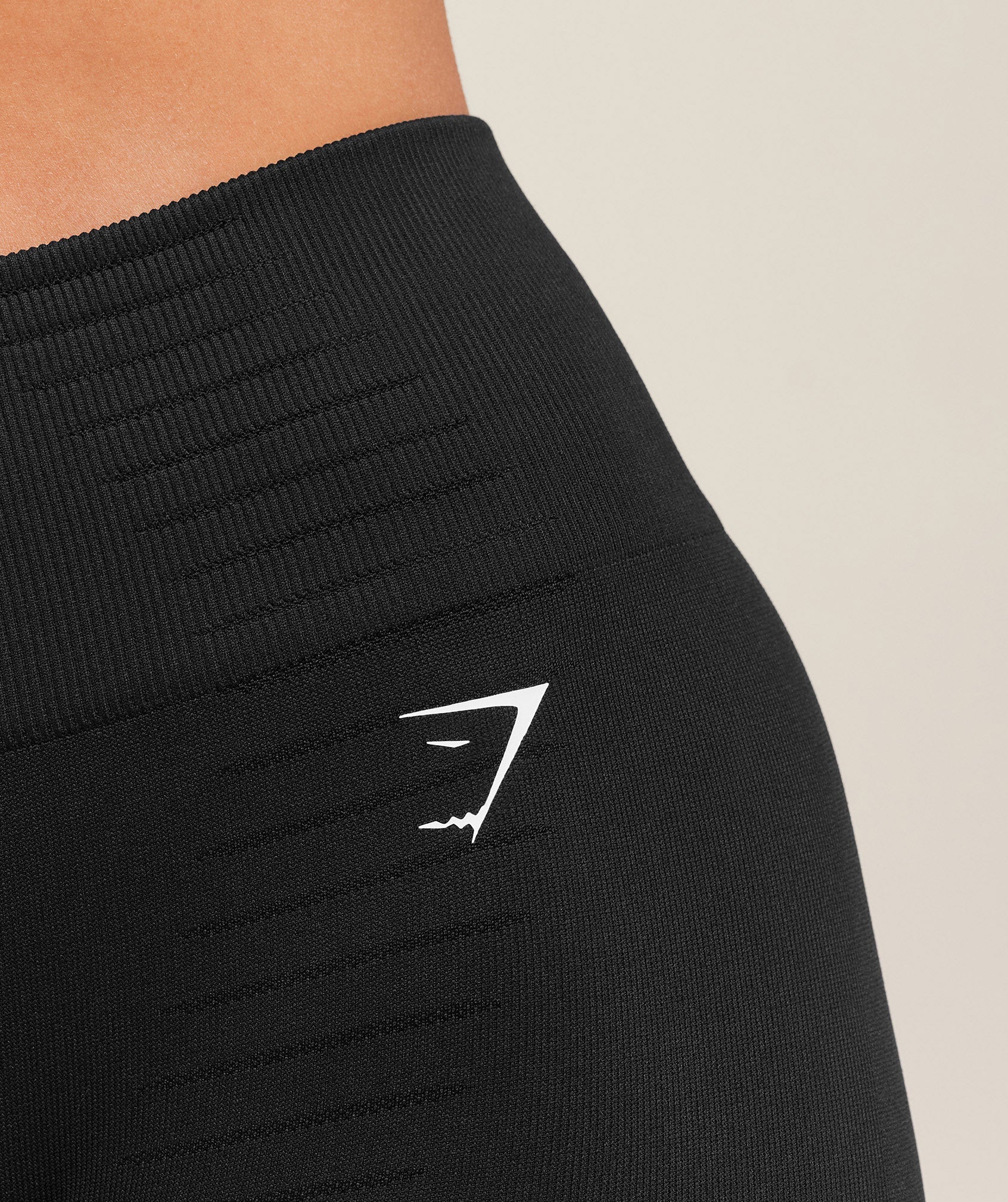 Women's Gymshark Steel Seamless Leggings Gs Black
