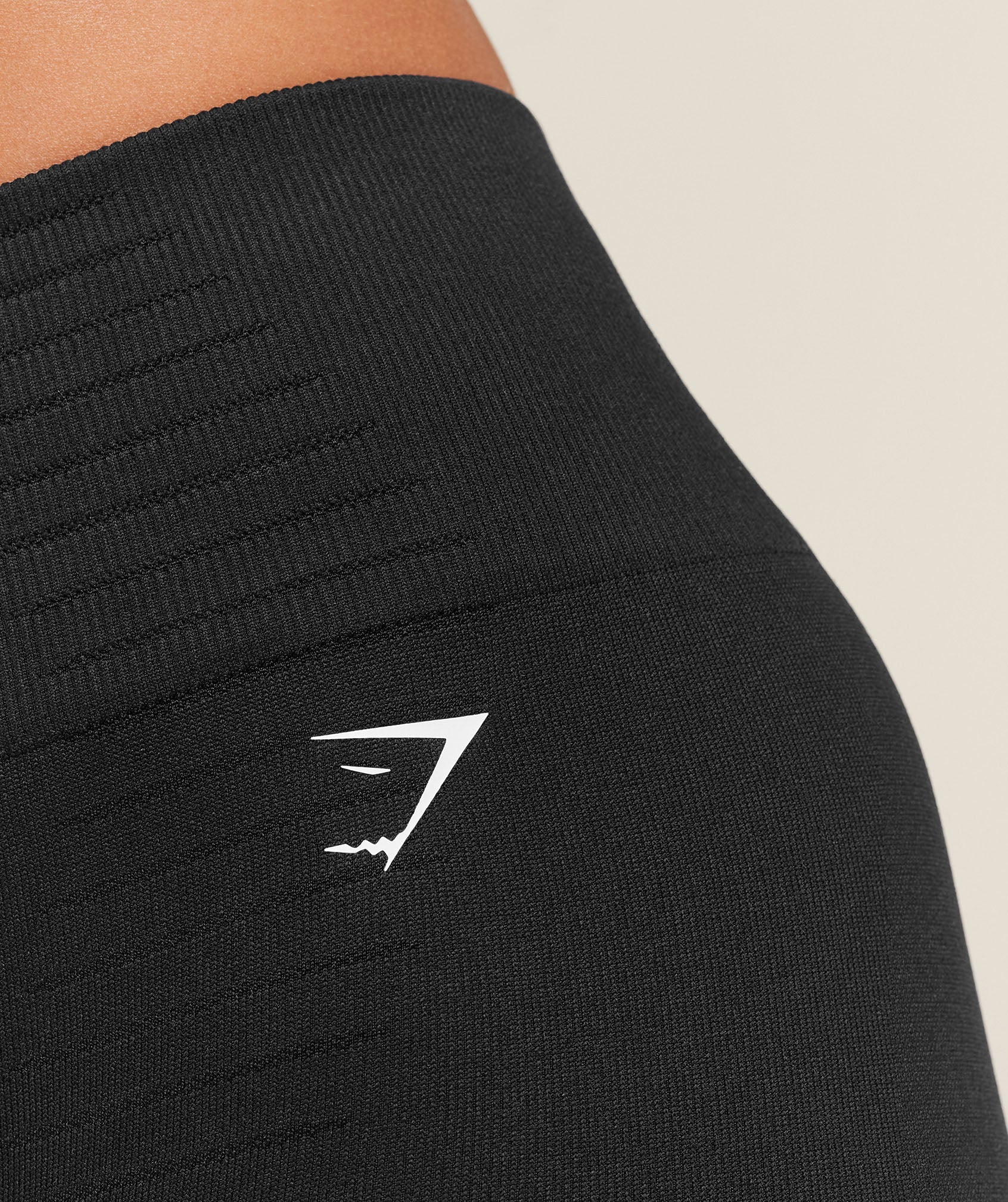 Women's Gymshark Steel Seamless Shorts Gs Black