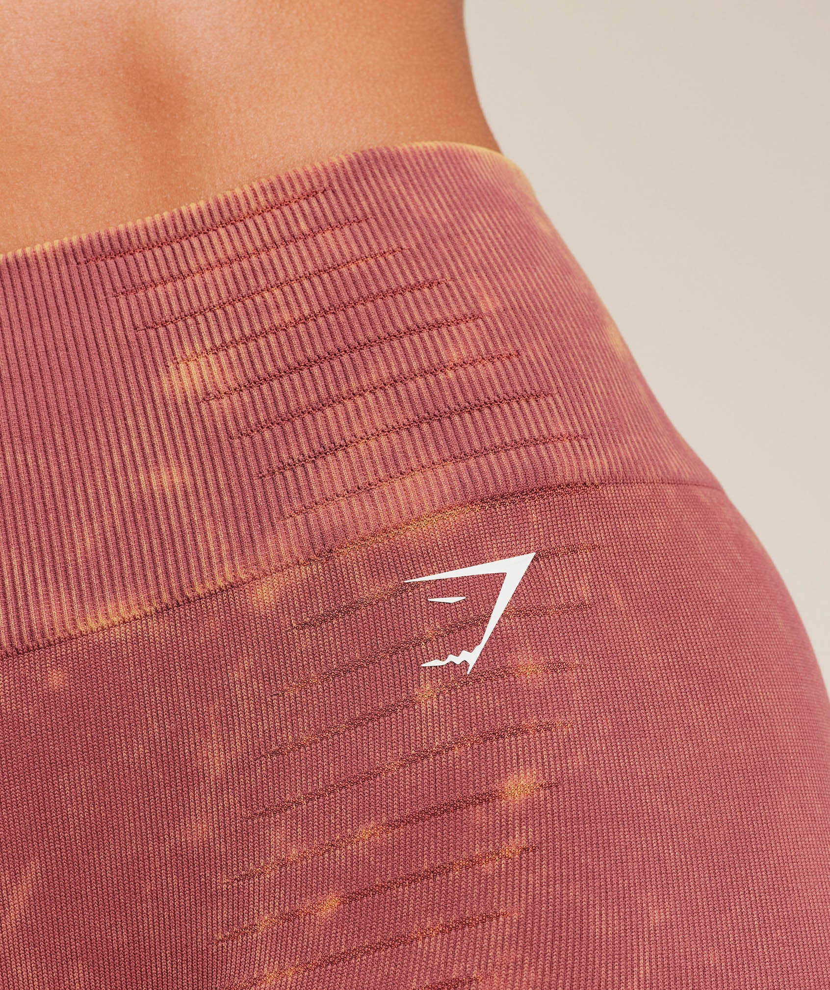 Women's Gymshark Steel Seamless Shorts Gs Reset Pink