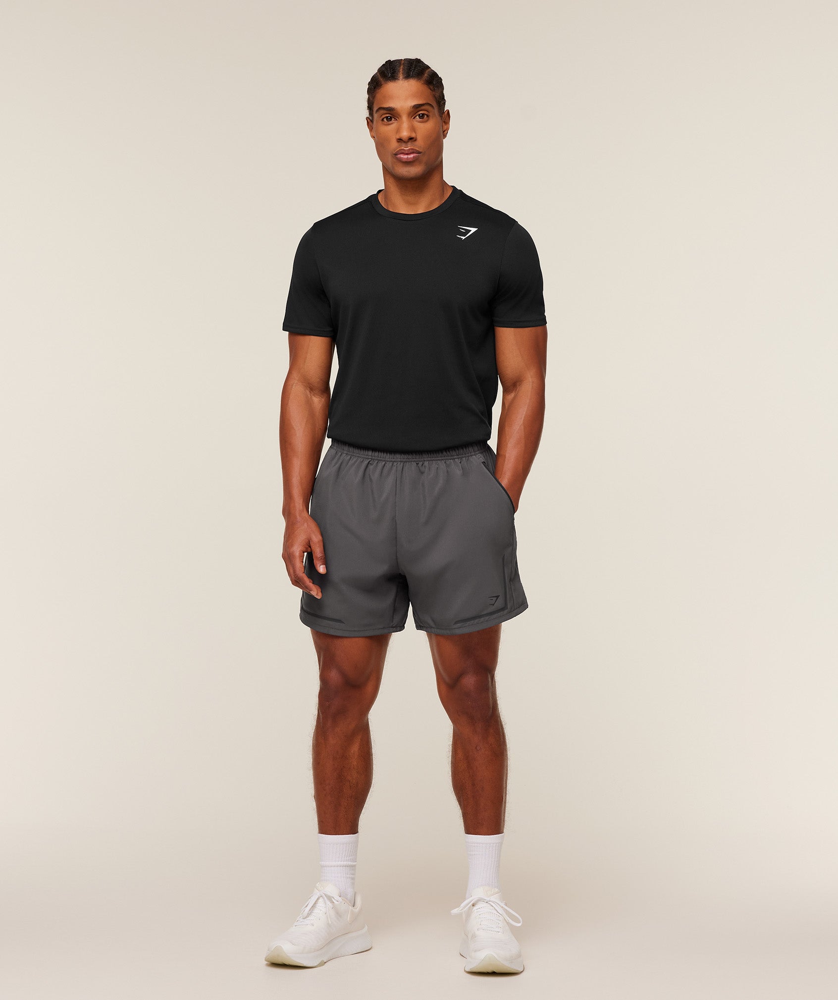 Gymshark Movement Sport 5" Shorts Grey