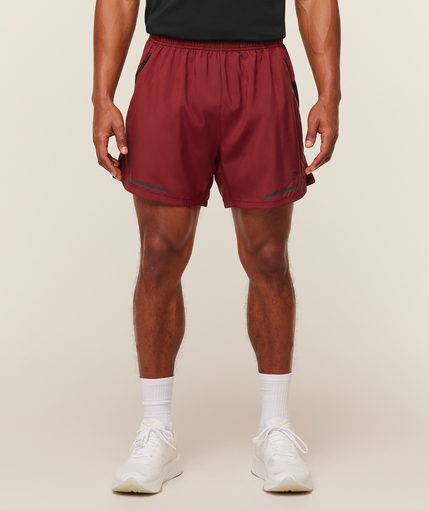 Gymshark Movement Sport 5" Shorts Sets Red