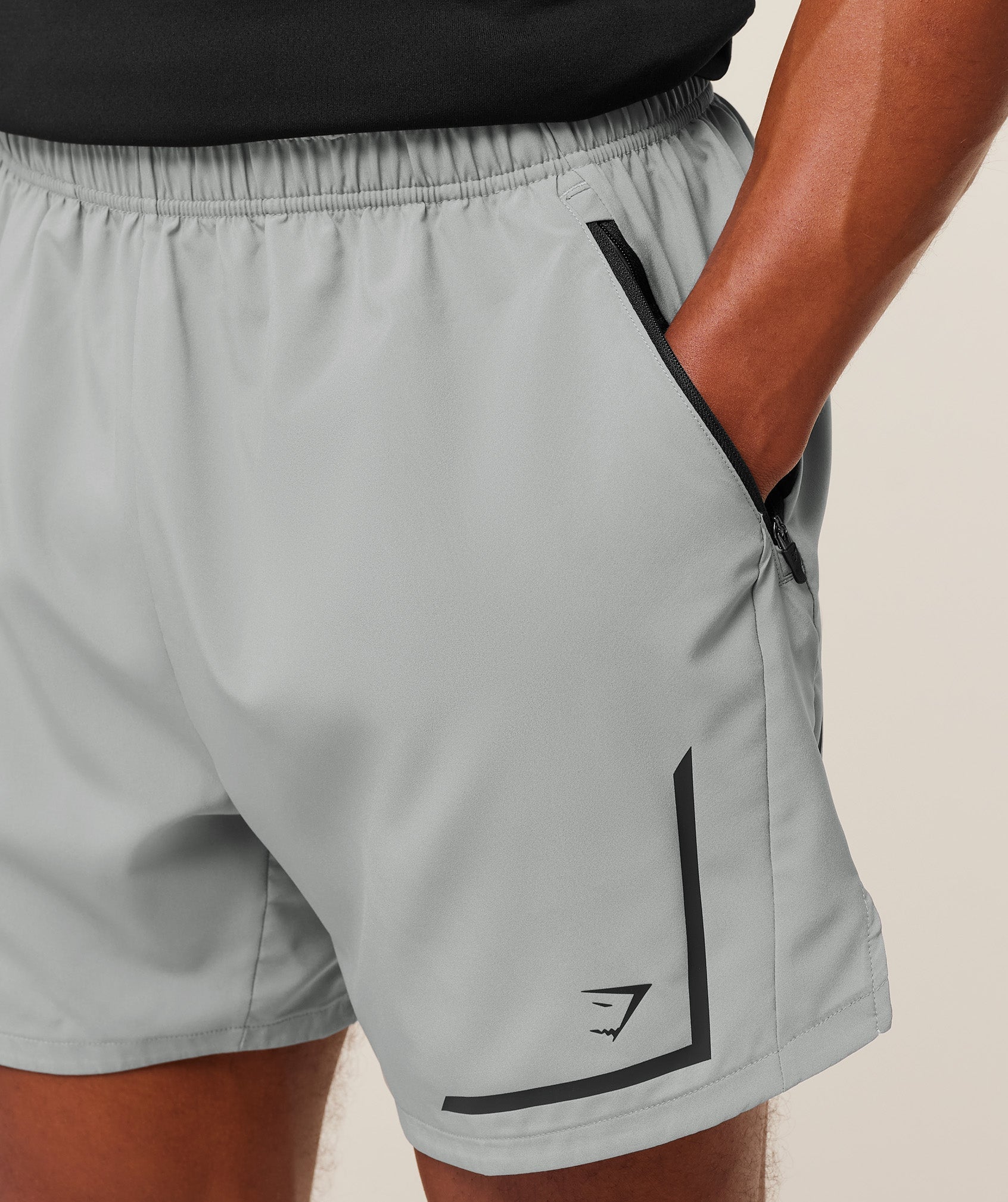 Gymshark Movement Sport 5" Shorts Smokey Grey