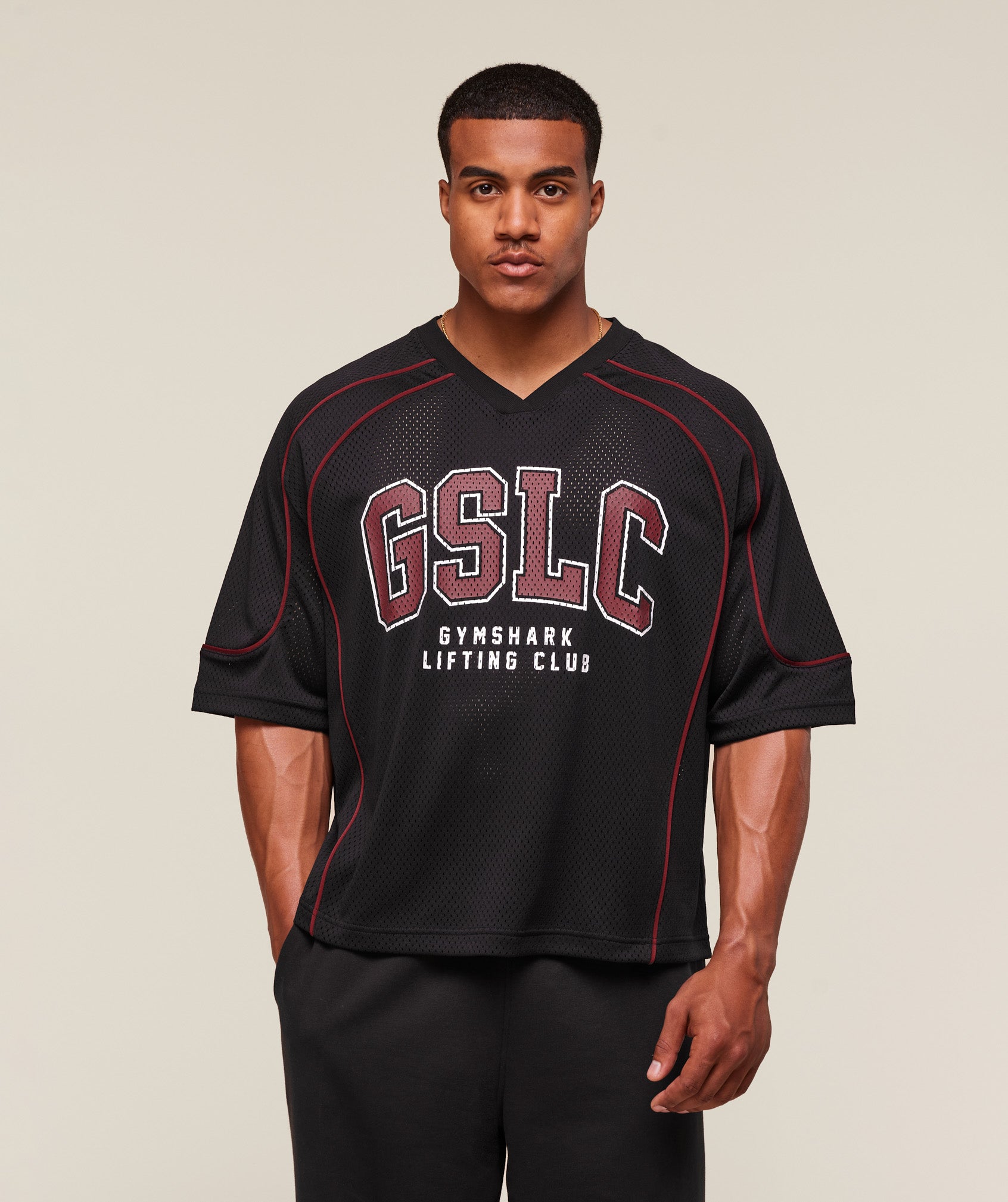 Gymshark Gslc Sports Jersey Black
