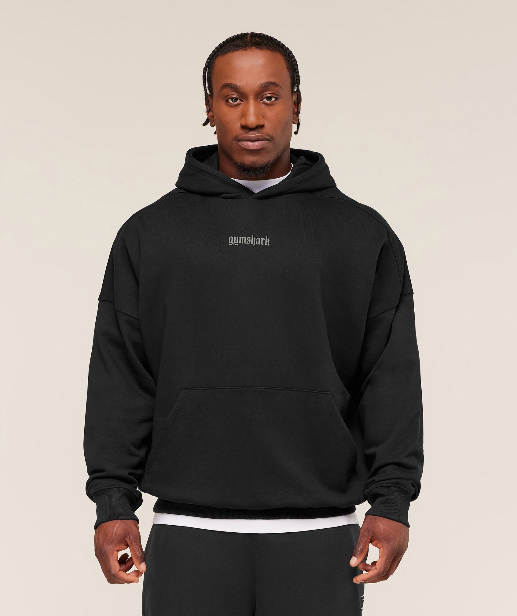 Gymshark Olde English Hoodie Black