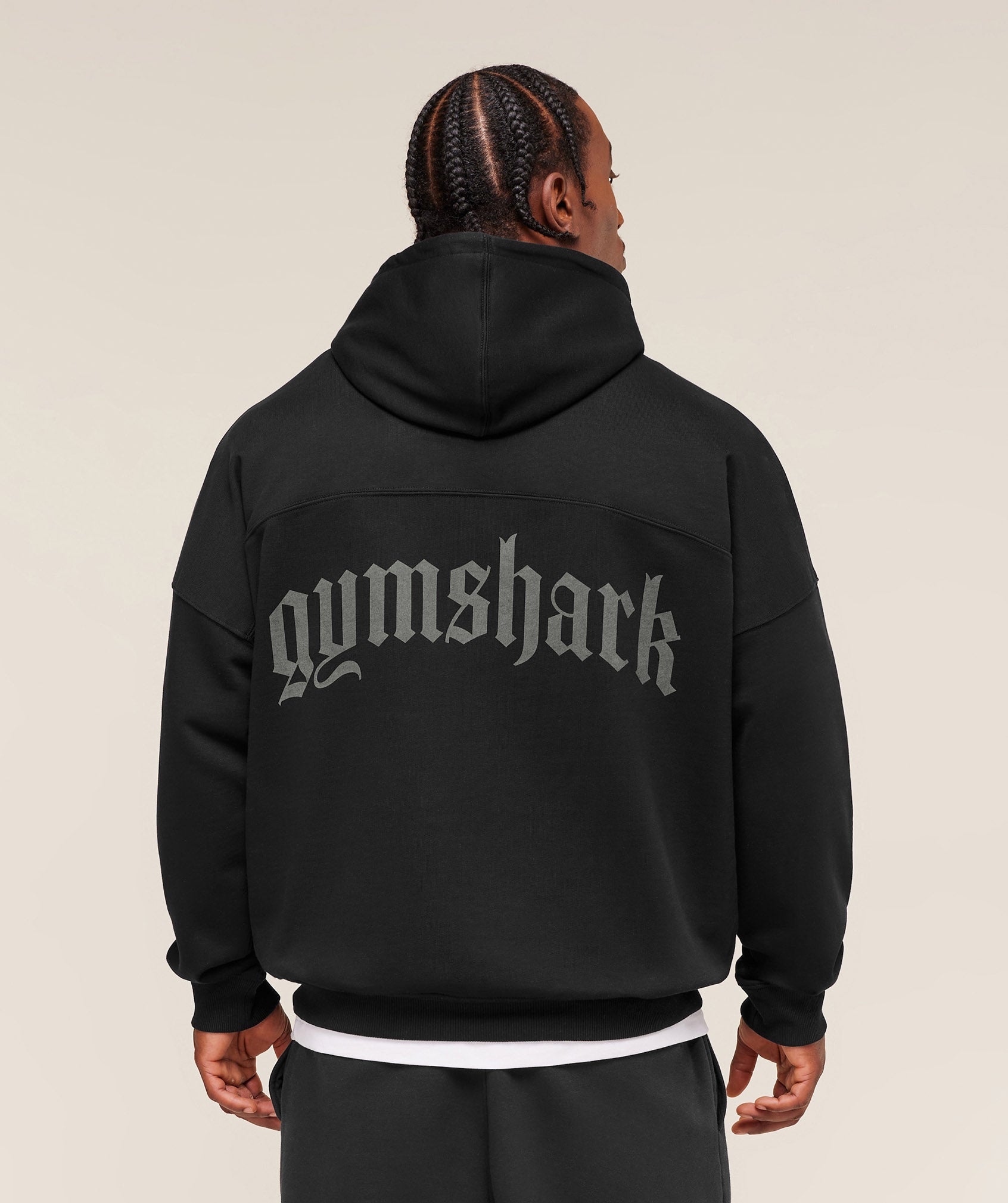 Gymshark Olde English Hoodie Black