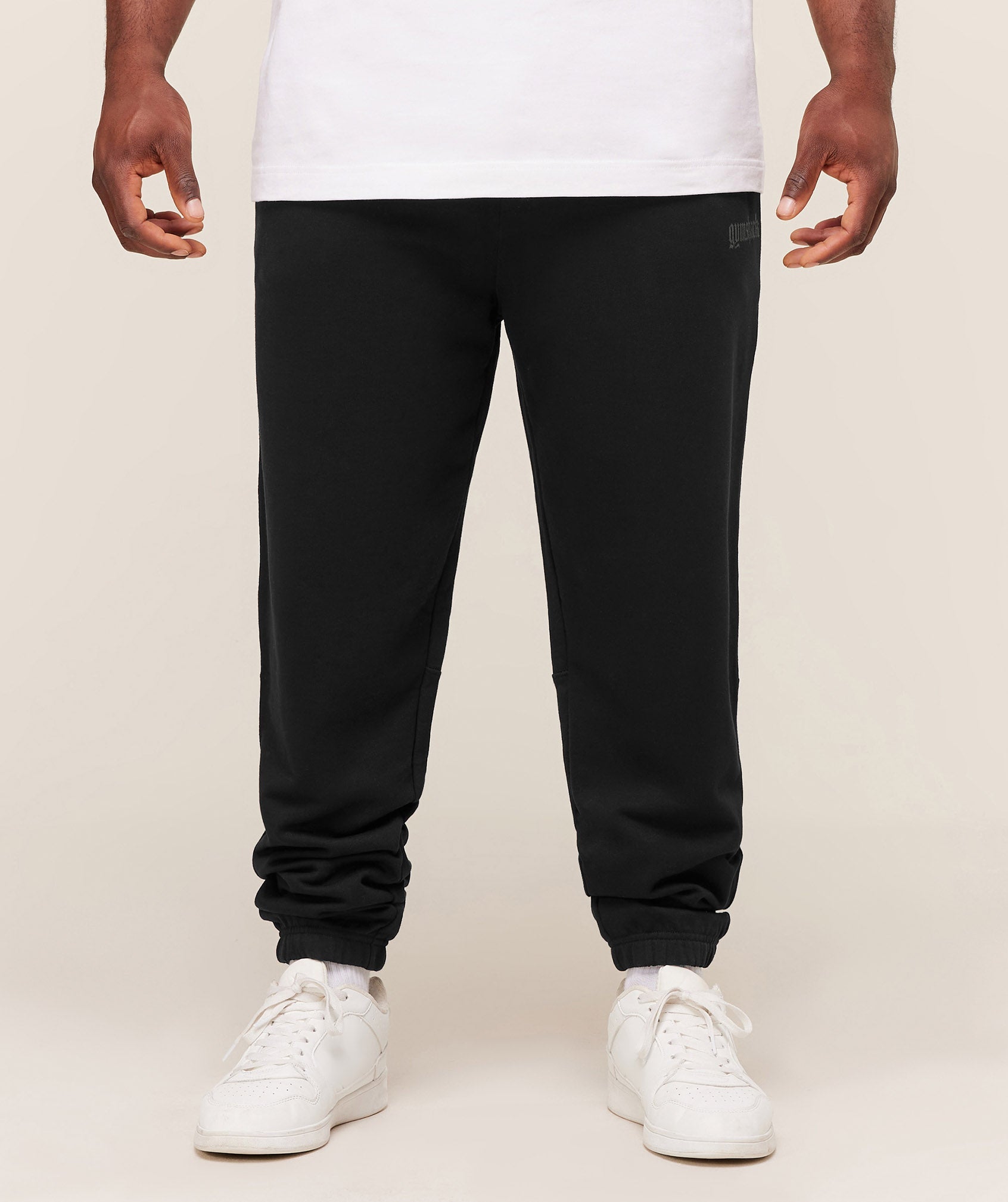 Gymshark Olde English Joggers Black