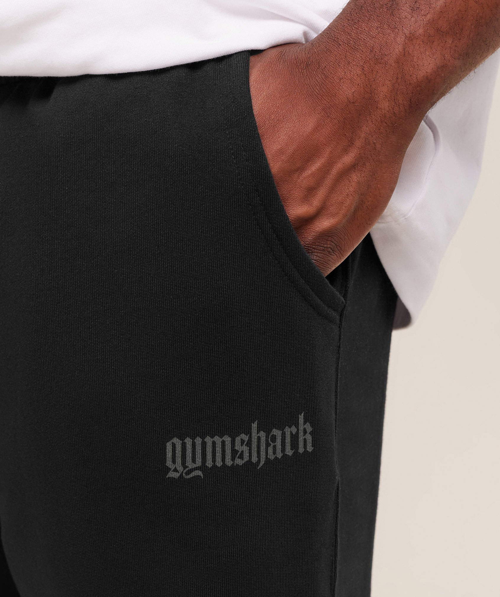 Gymshark Olde English Joggers Black