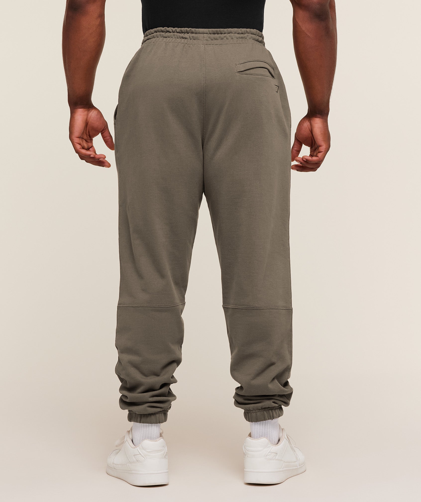 Gymshark Olde English Joggers Camo Brown