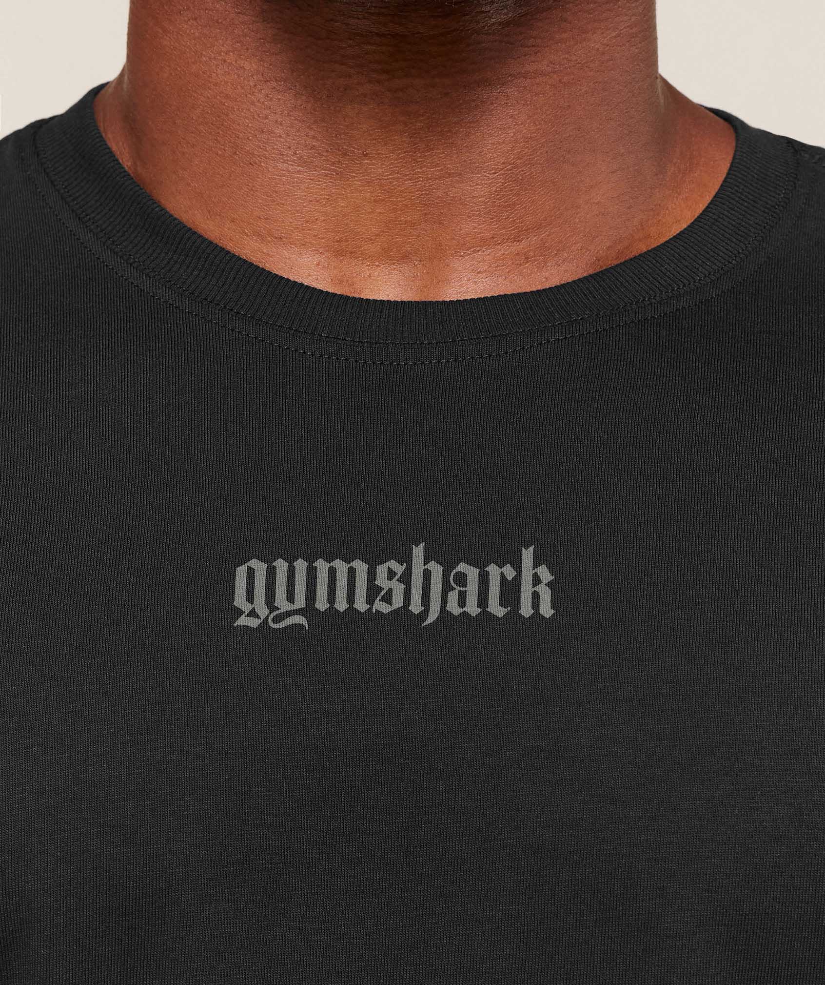 Gymshark Olde English T-Shirt Black