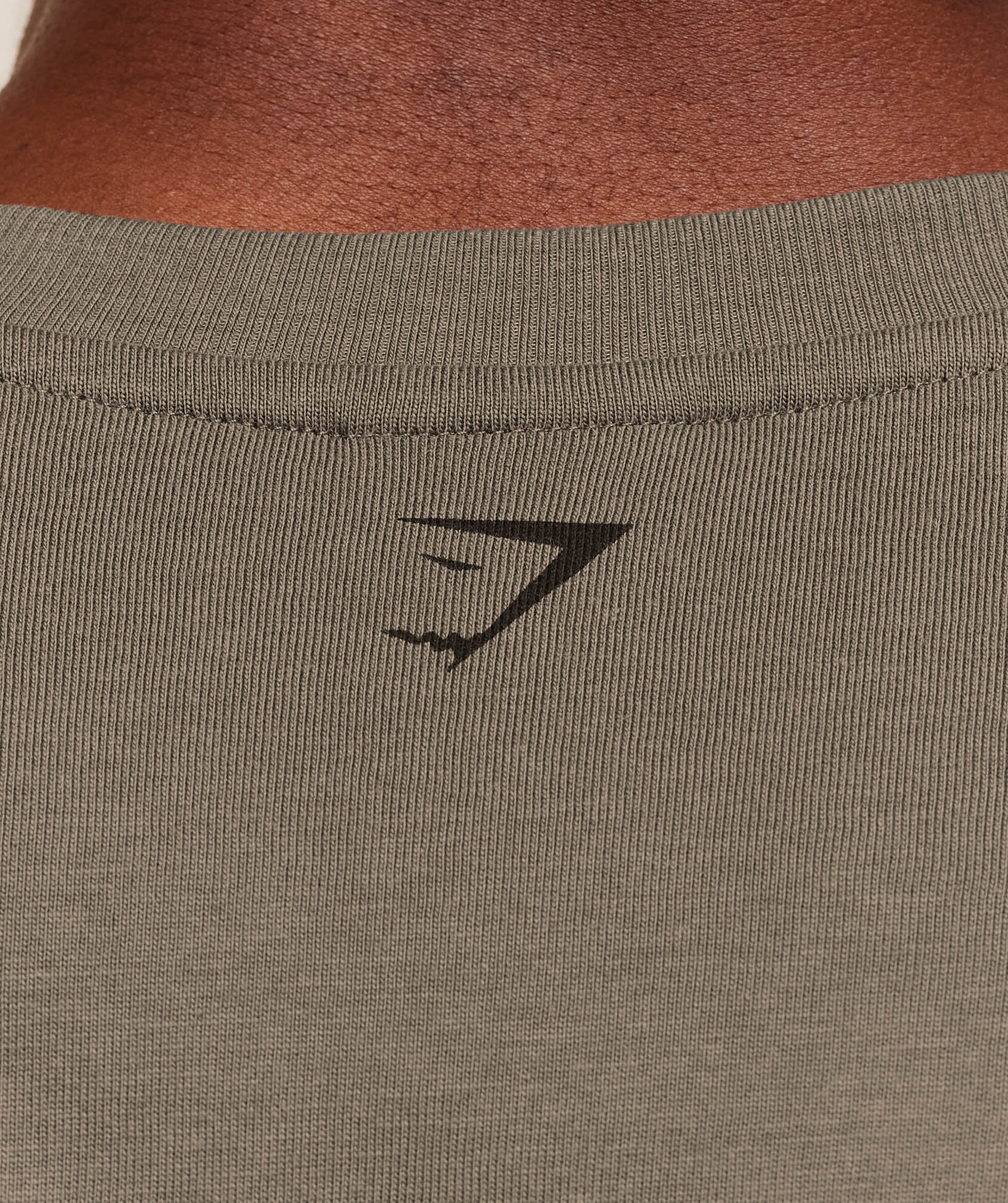 Gymshark Olde English T-Shirt Camo Brown