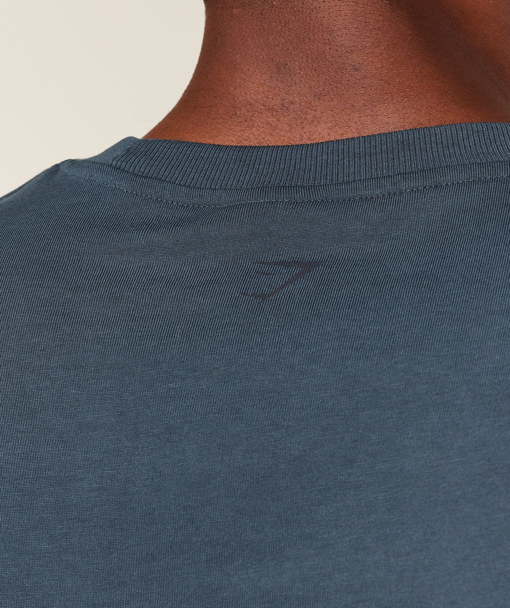 Gymshark Olde English Tank Gs Stealth Blue