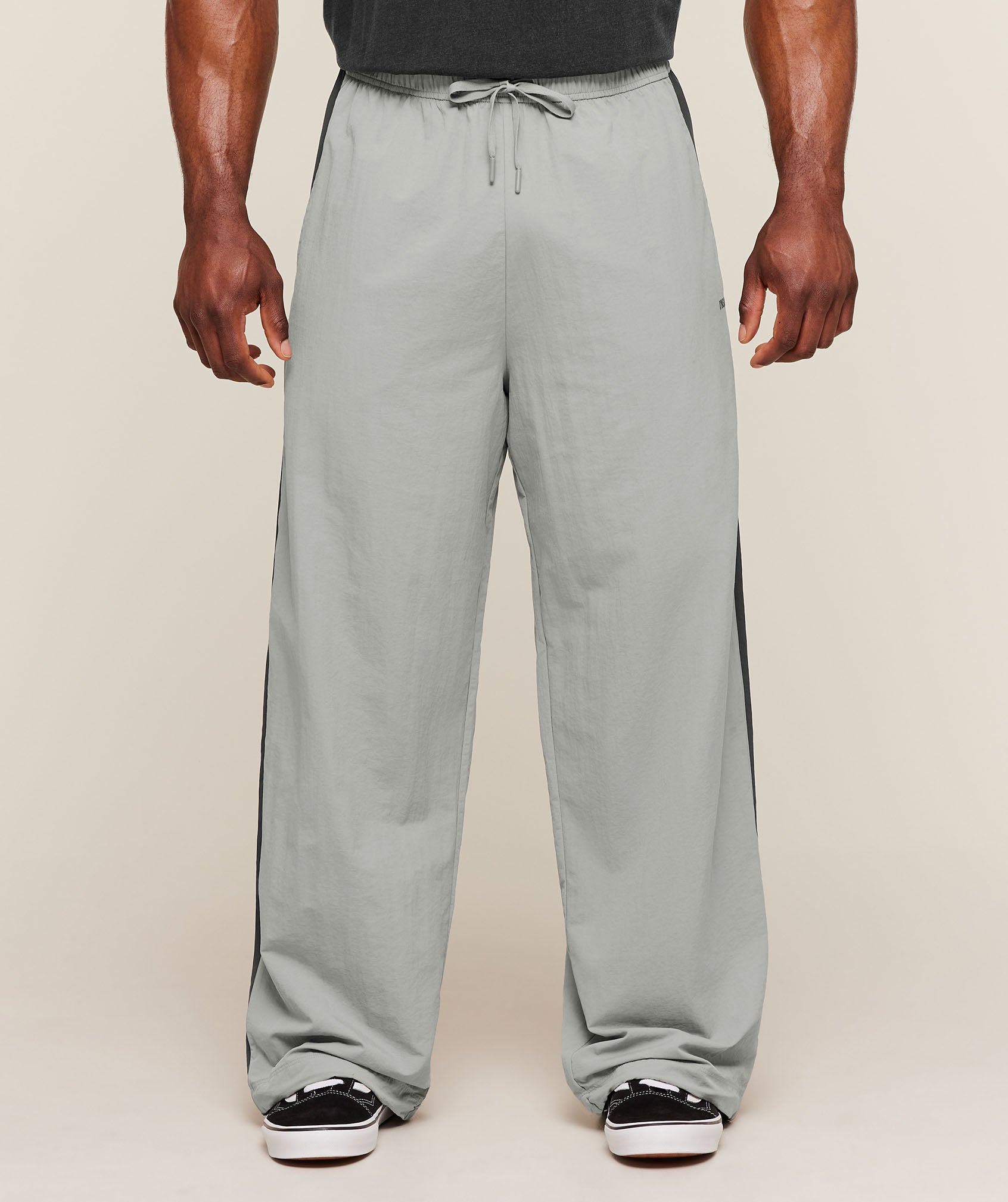 Gymshark Retro Collegiate Track Pants Smokey Grey