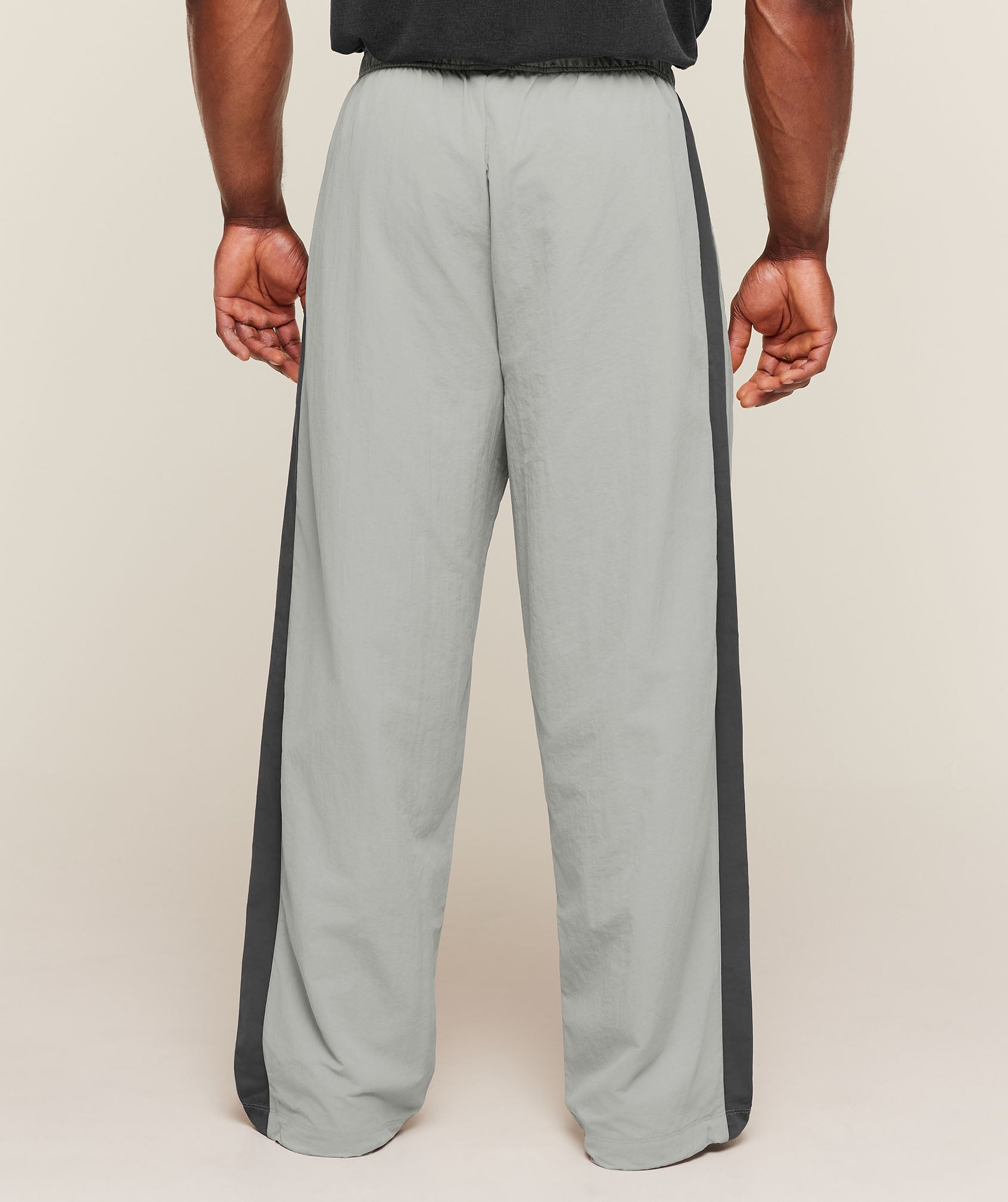 Gymshark Retro Collegiate Track Pants Smokey Grey