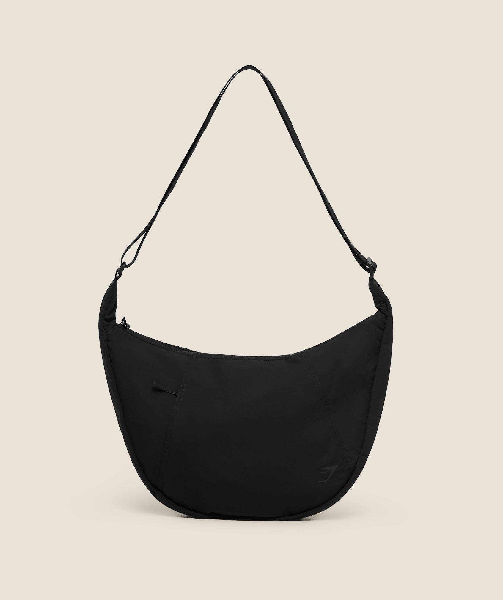Women's Gymshark Large Pleat Crossbody Black