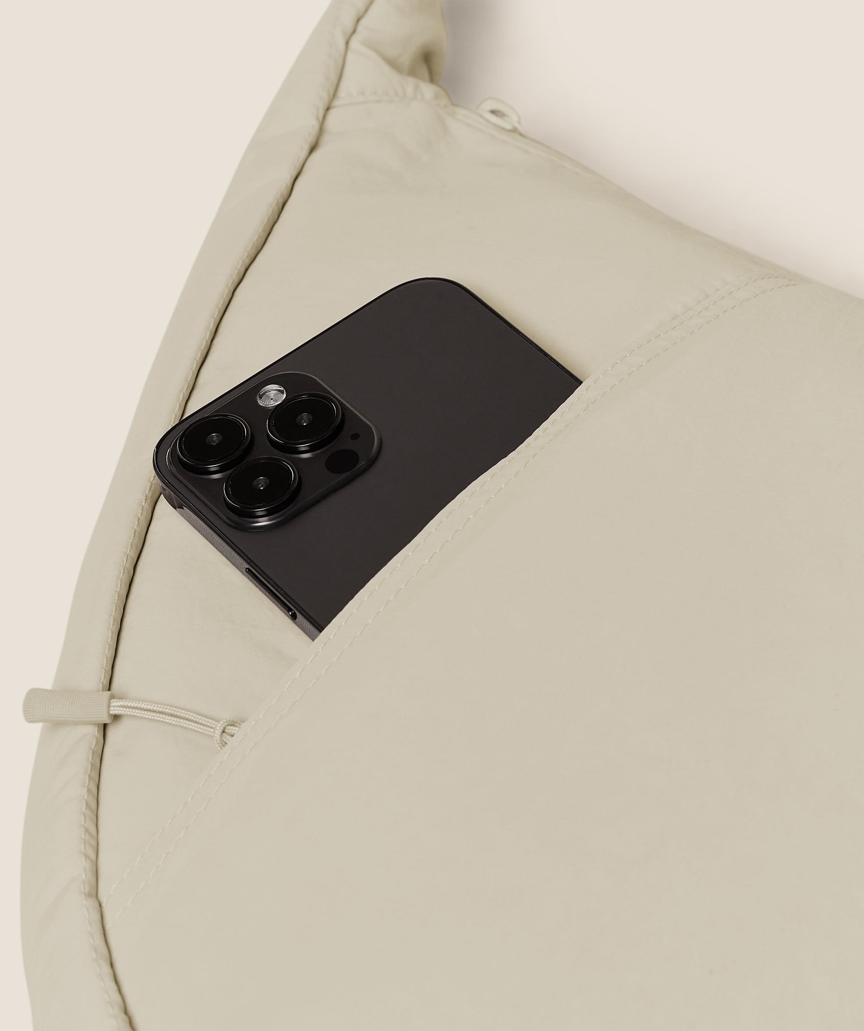 Women's Gymshark Large Pleat Crossbody Pebble Grey