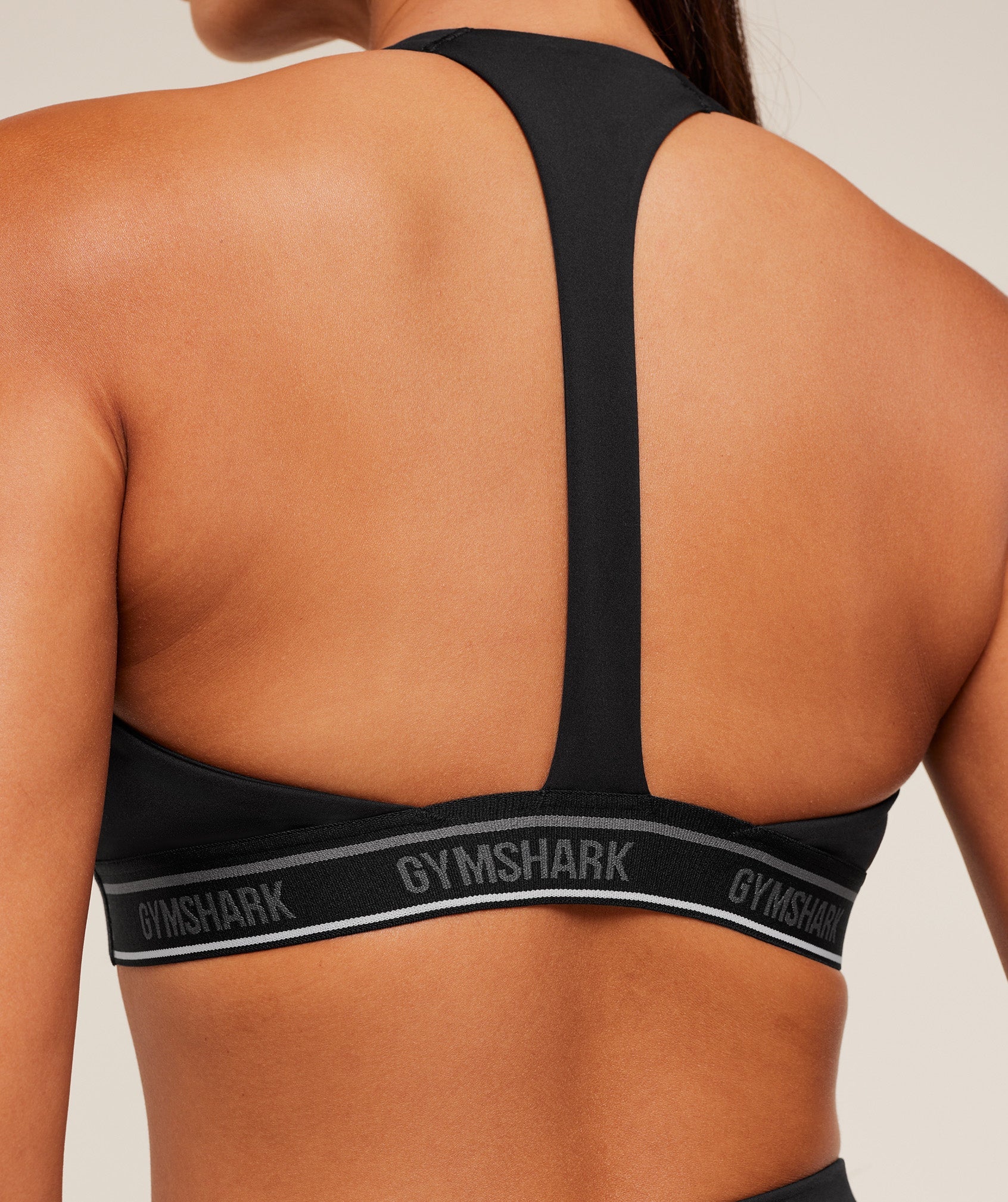 Women's Gymshark Plunge Sports Bra Black