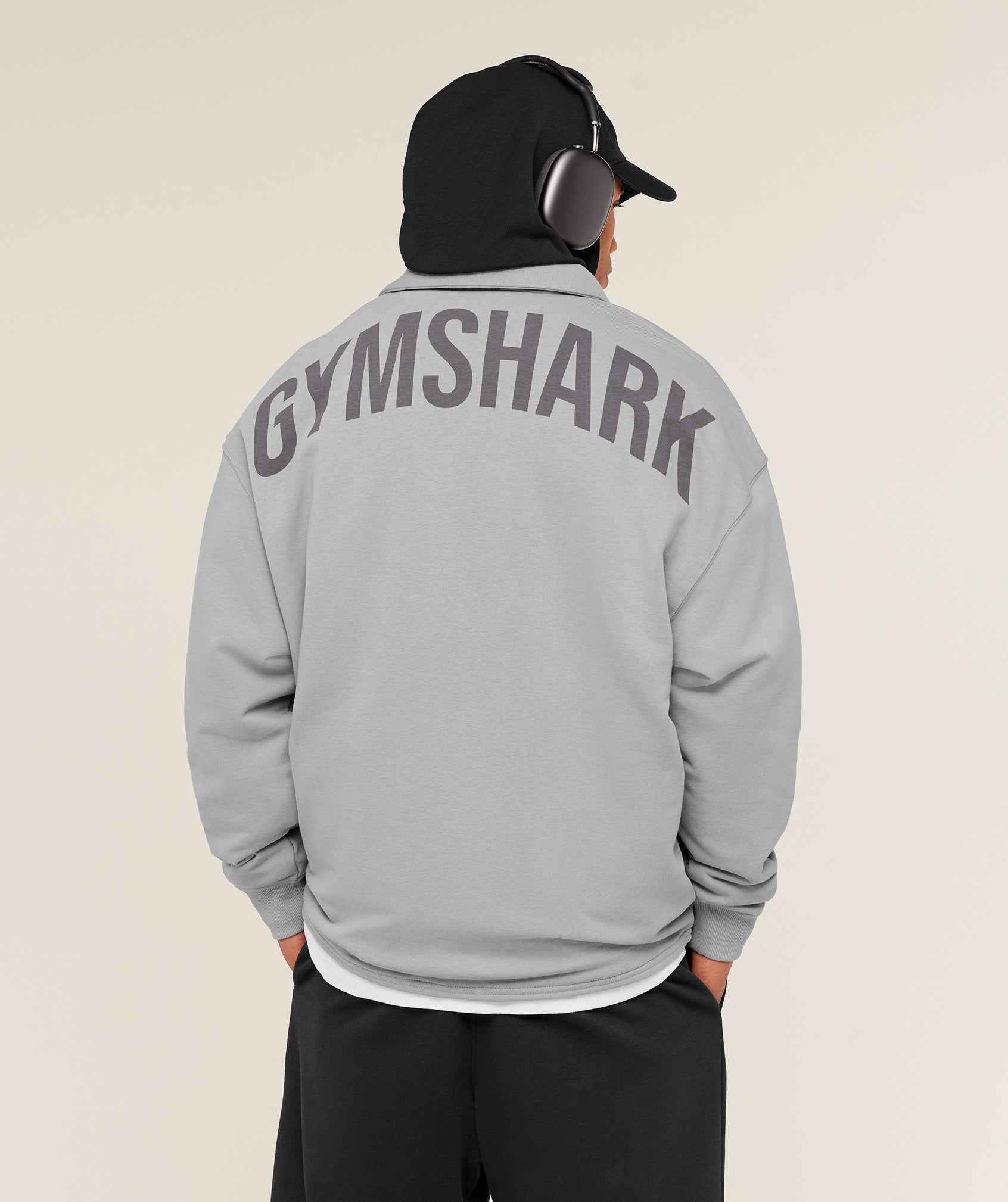 Gymshark Power Coach Jacket Smokey Grey