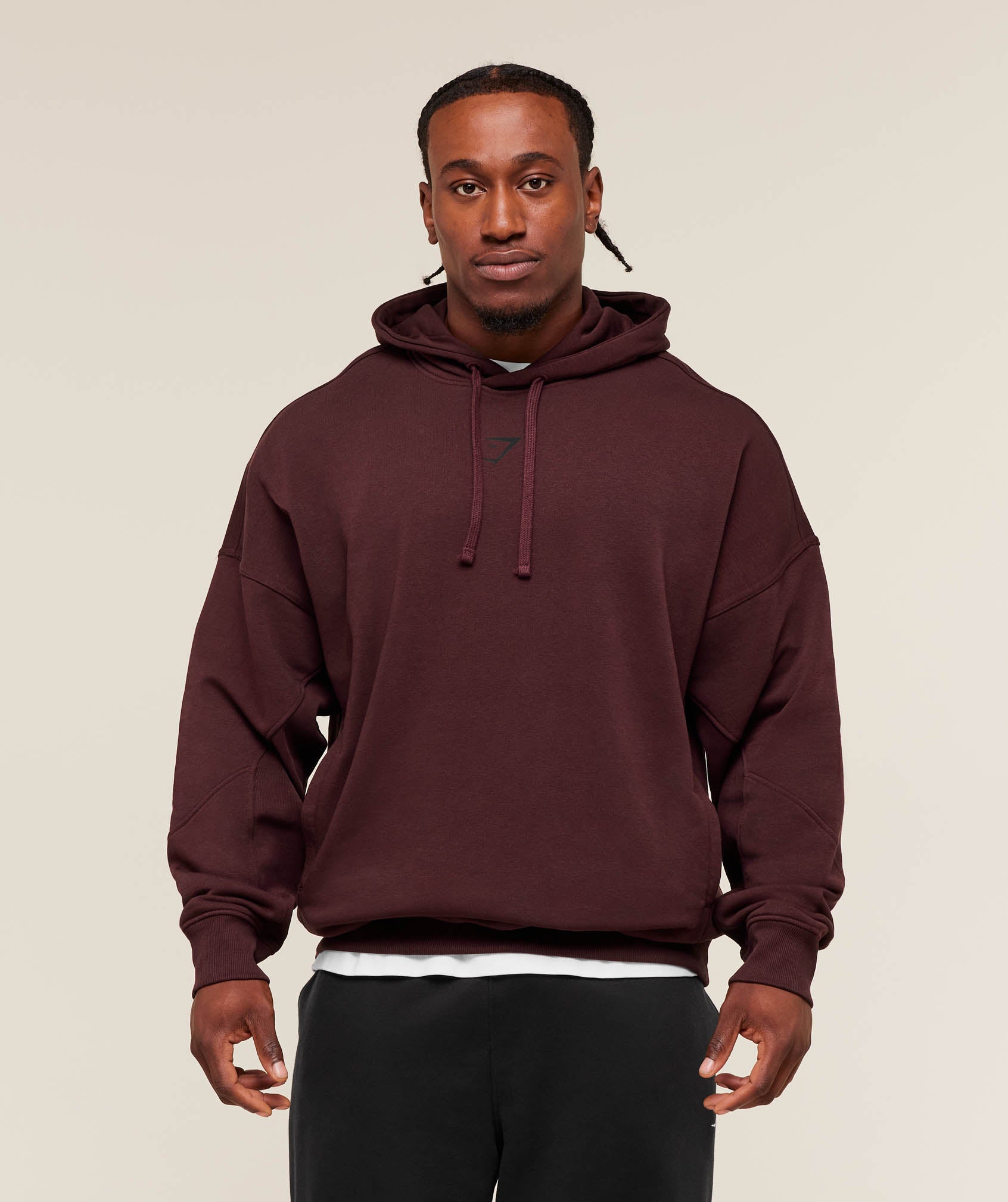 Gymshark Power Hoodie Rich Maroon