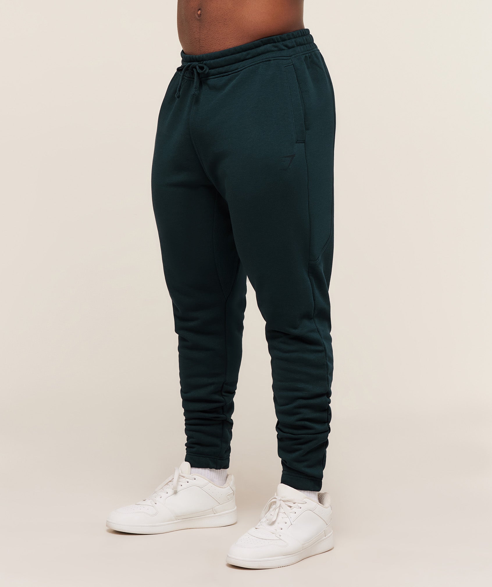 Gymshark Power Wordmark Jogger Deep Petrol Blue