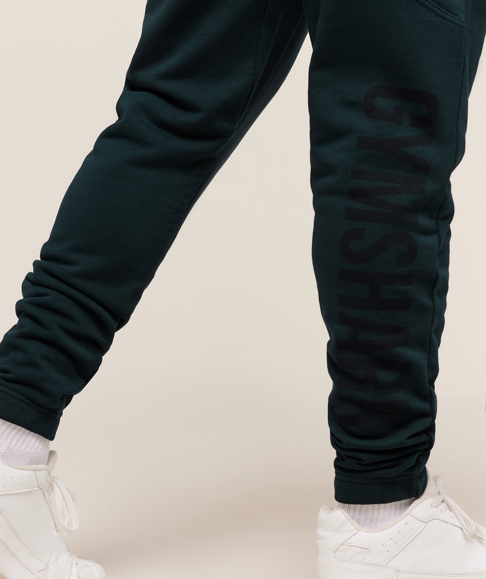 Gymshark Power Wordmark Jogger Deep Petrol Blue