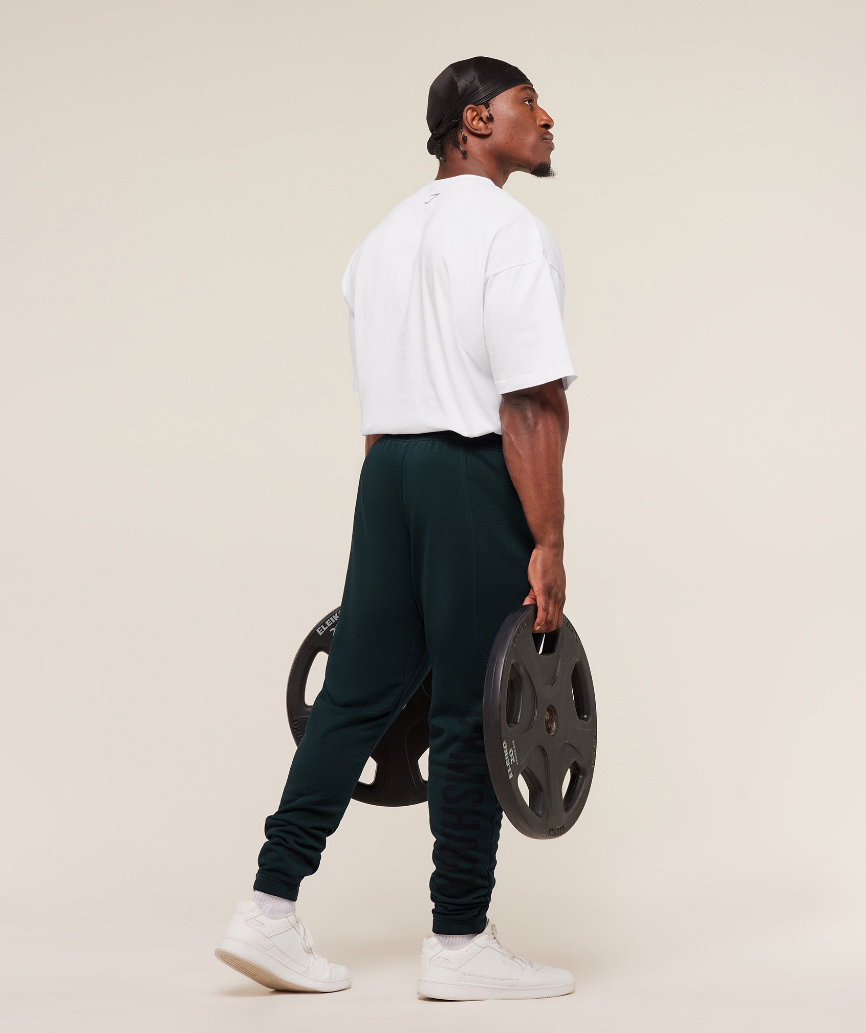 Gymshark Power Wordmark Jogger Deep Petrol Blue