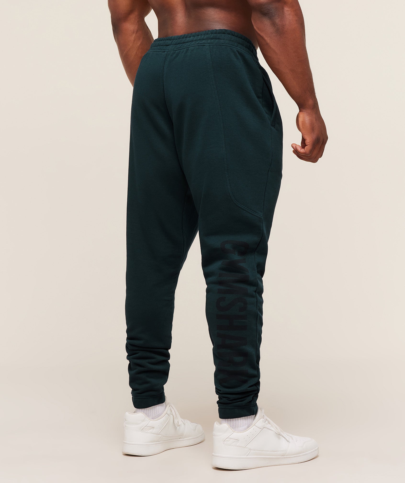 Gymshark Power Wordmark Jogger Deep Petrol Blue