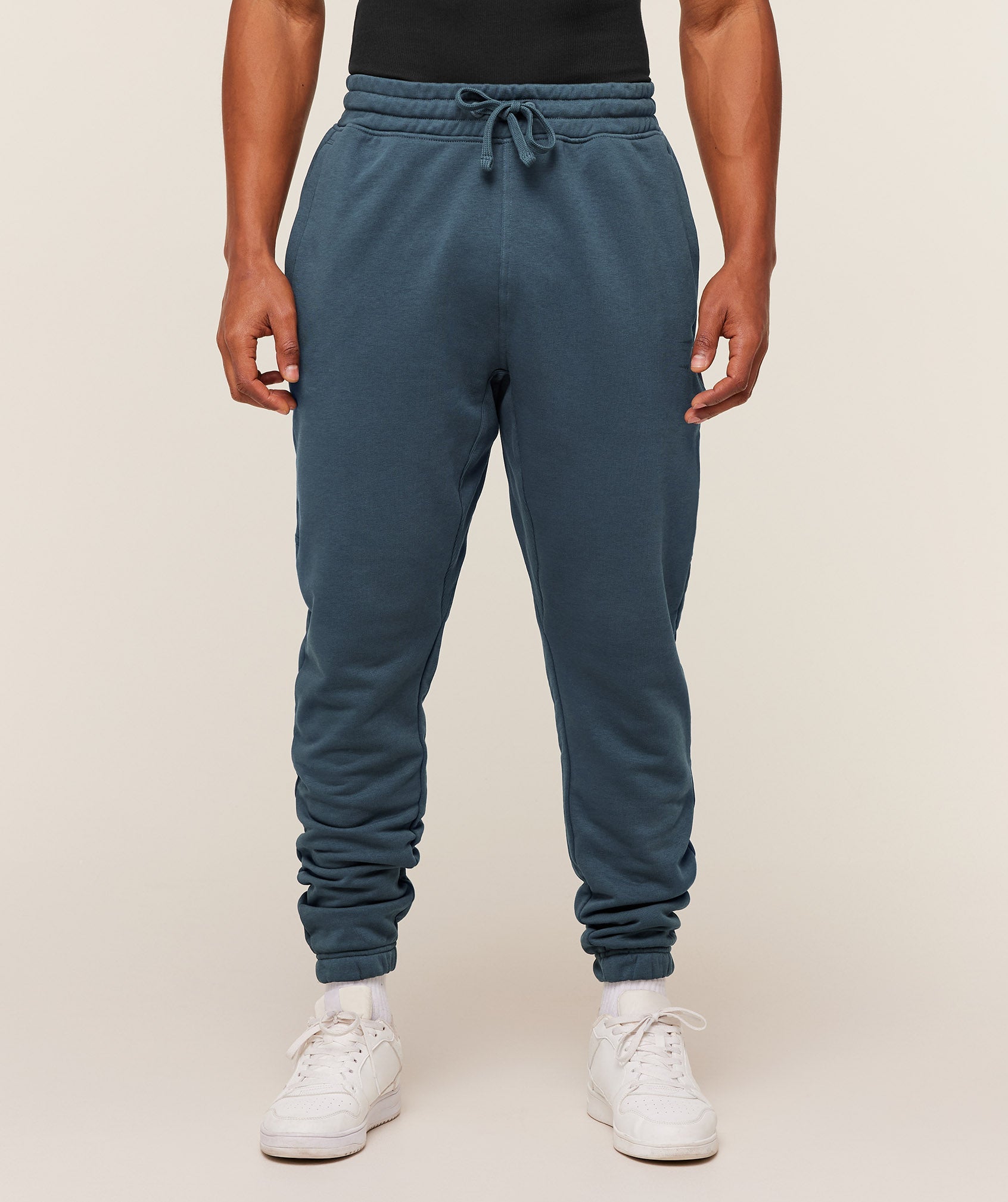 Gymshark Power Wordmark Joggers Gs Stealth Blue