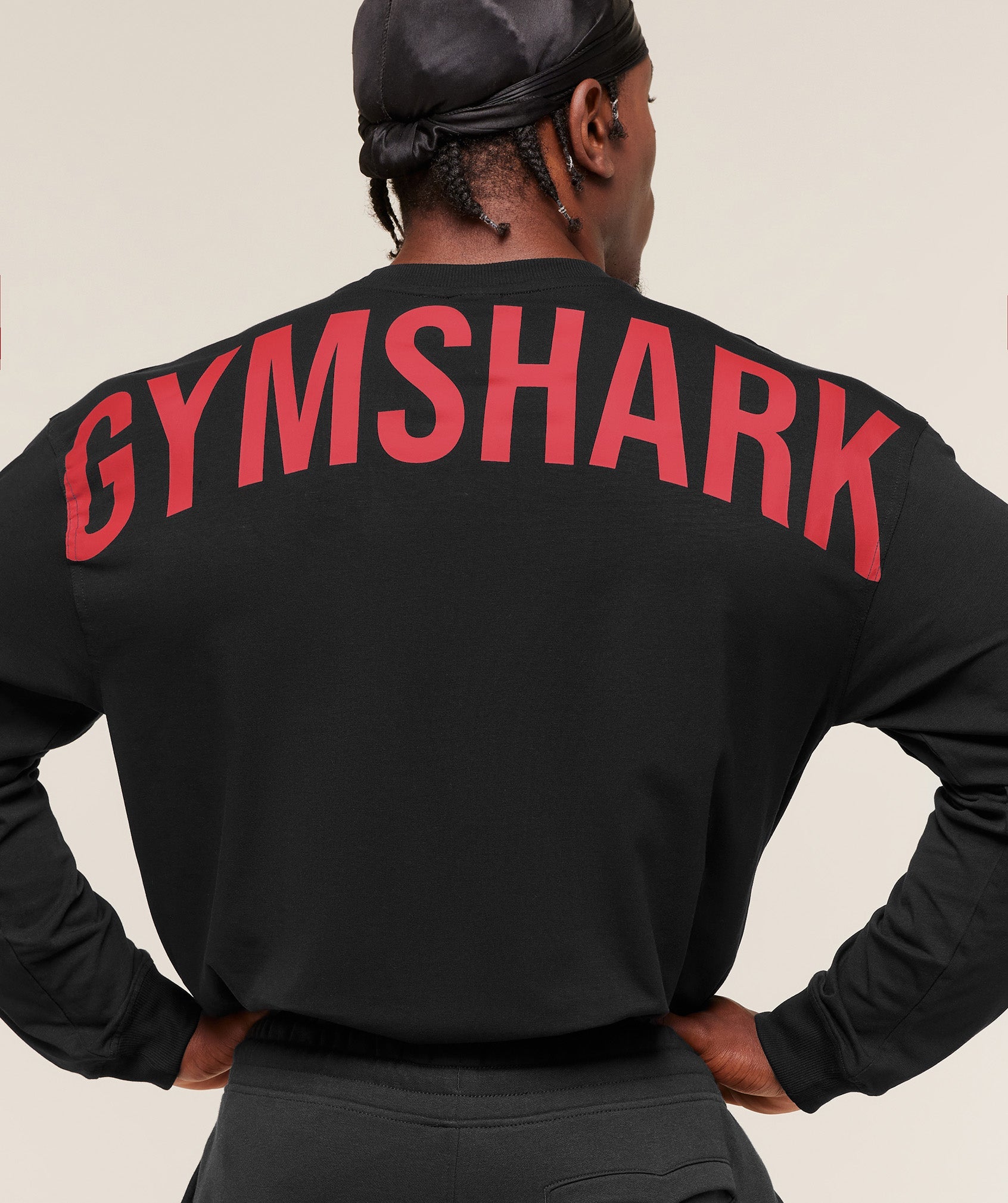 Gymshark Power Long Sleeve T-Shirt Black