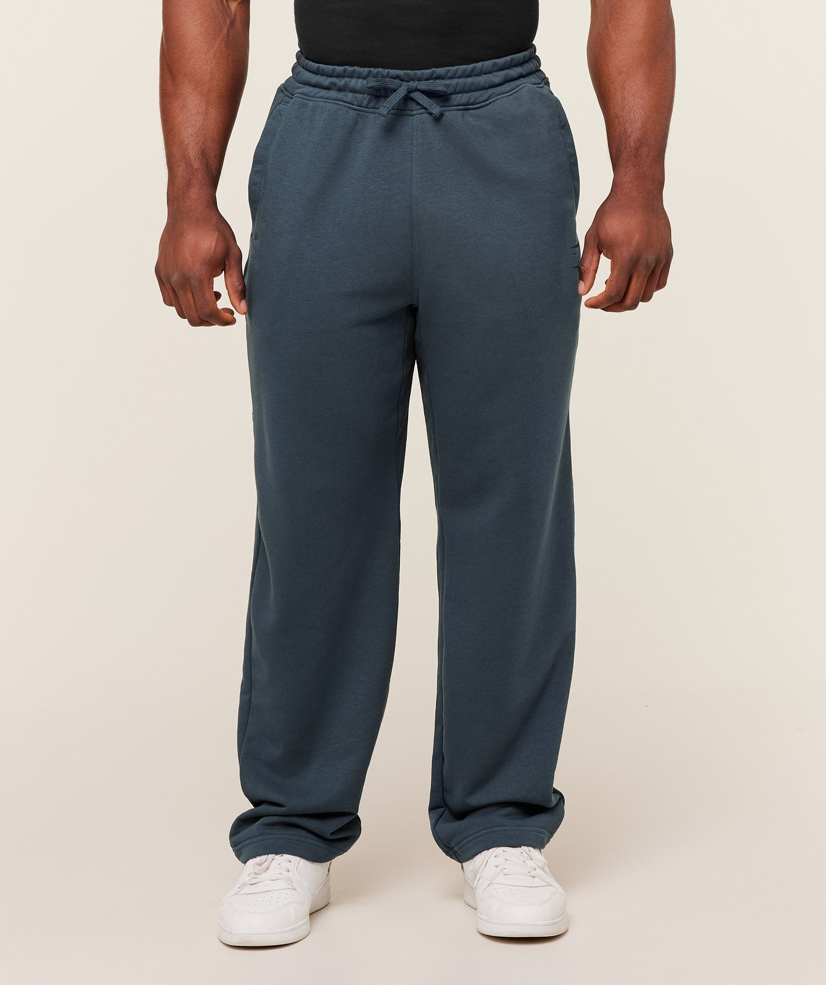 Gymshark Power Straight Leg Pants Gs Stealth Blue