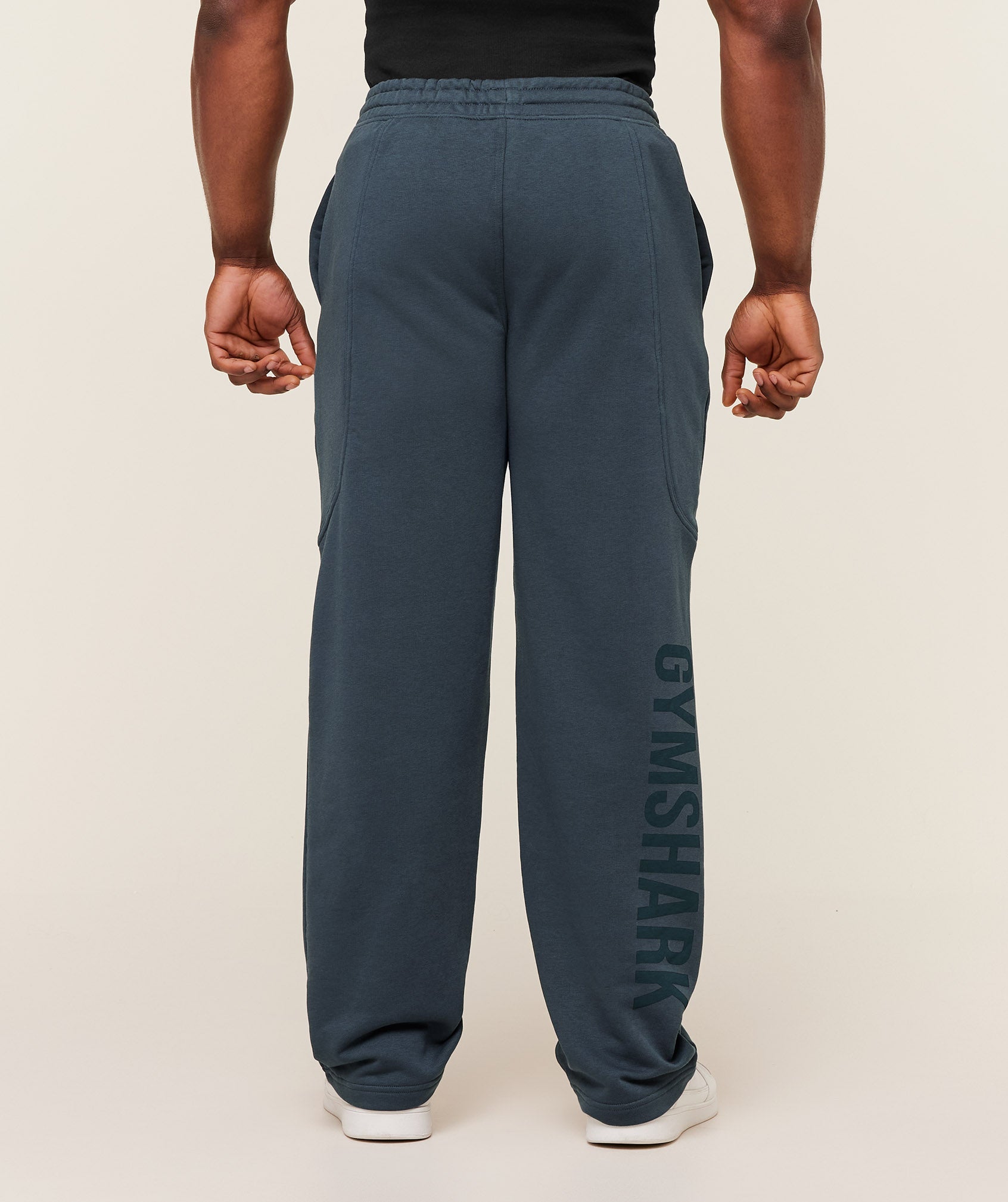 Gymshark Power Straight Leg Pants Gs Stealth Blue
