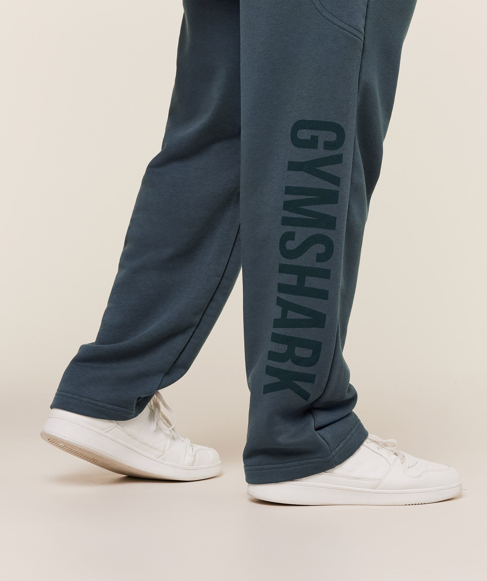 Gymshark Power Straight Leg Pants Gs Stealth Blue