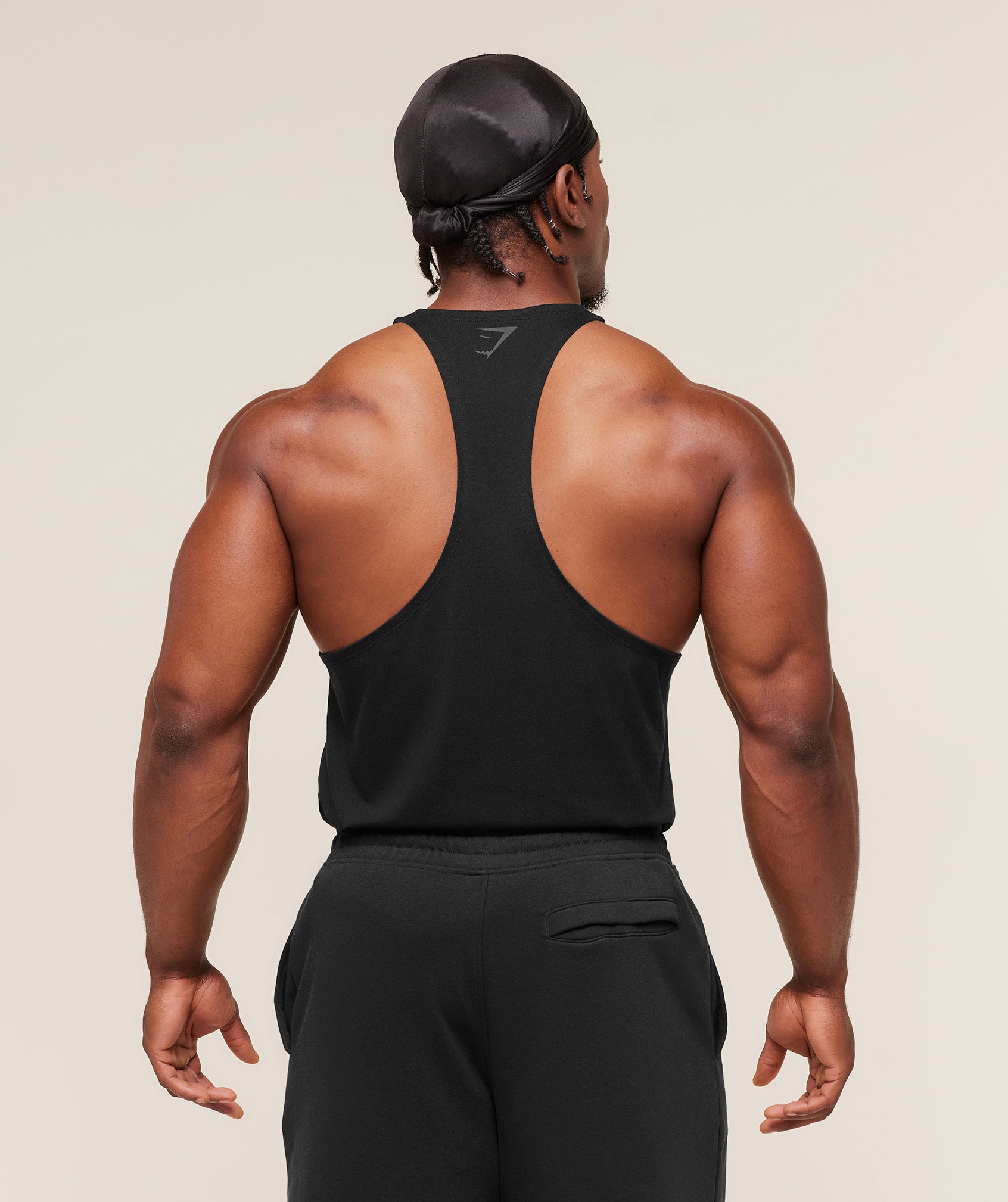 Gymshark Power Stringer Black