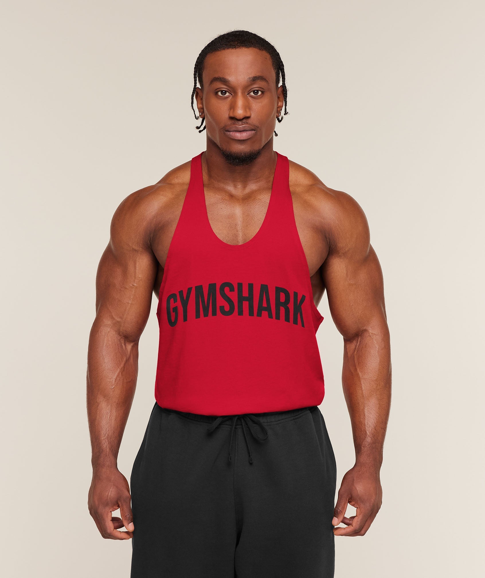 Gymshark Power Stringer Conditioning Red