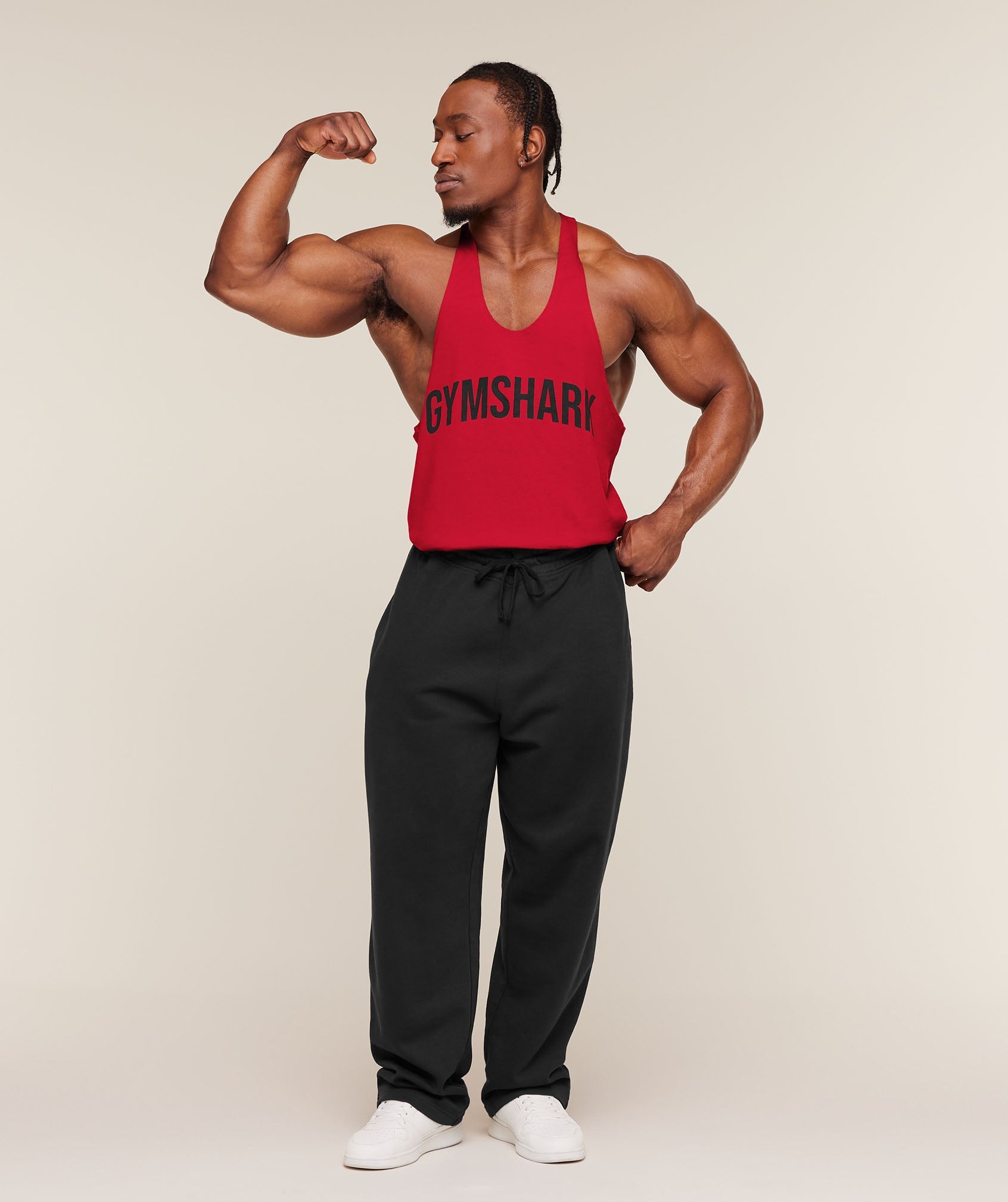 Gymshark Power Stringer Conditioning Red