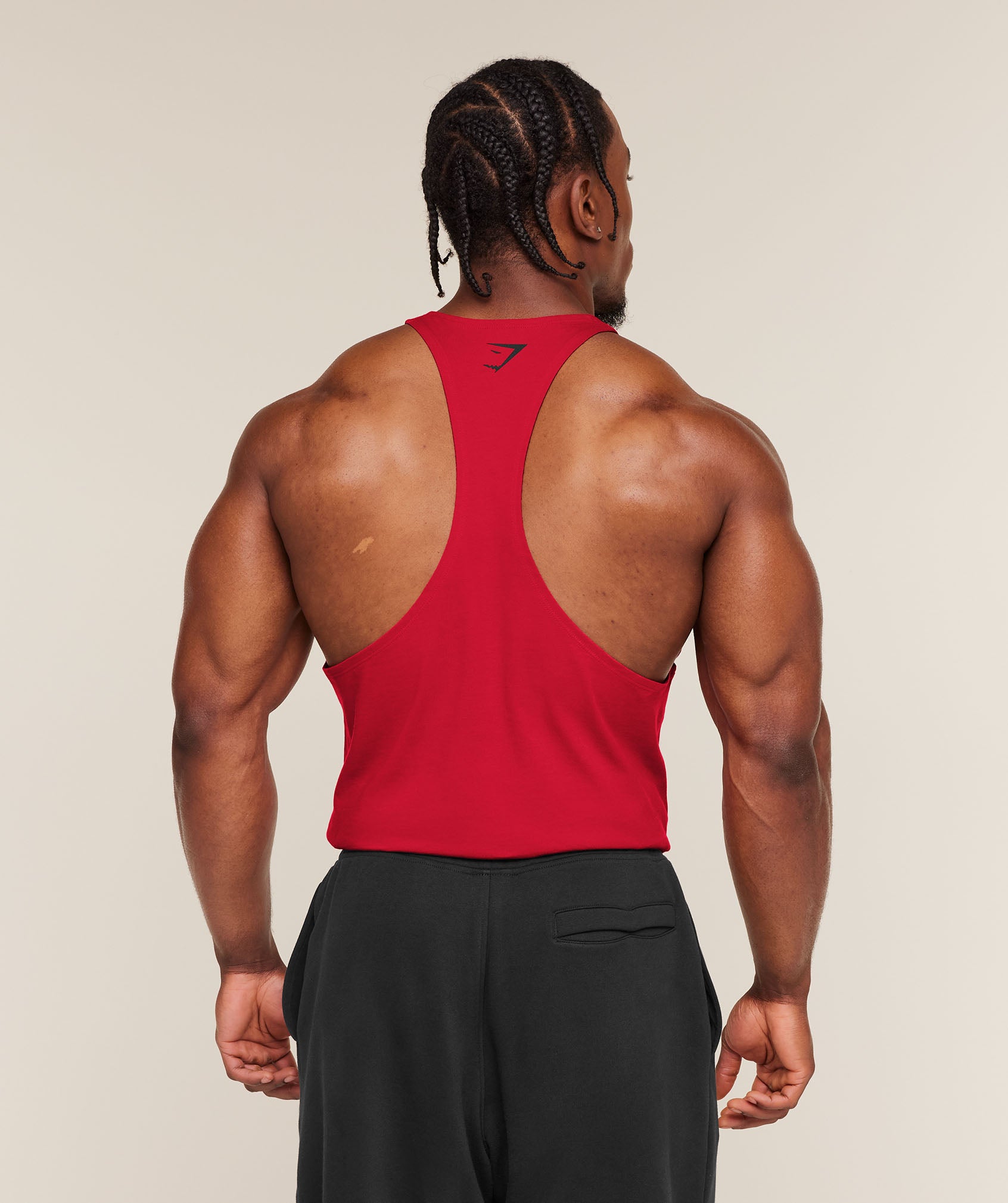 Gymshark Power Stringer Conditioning Red