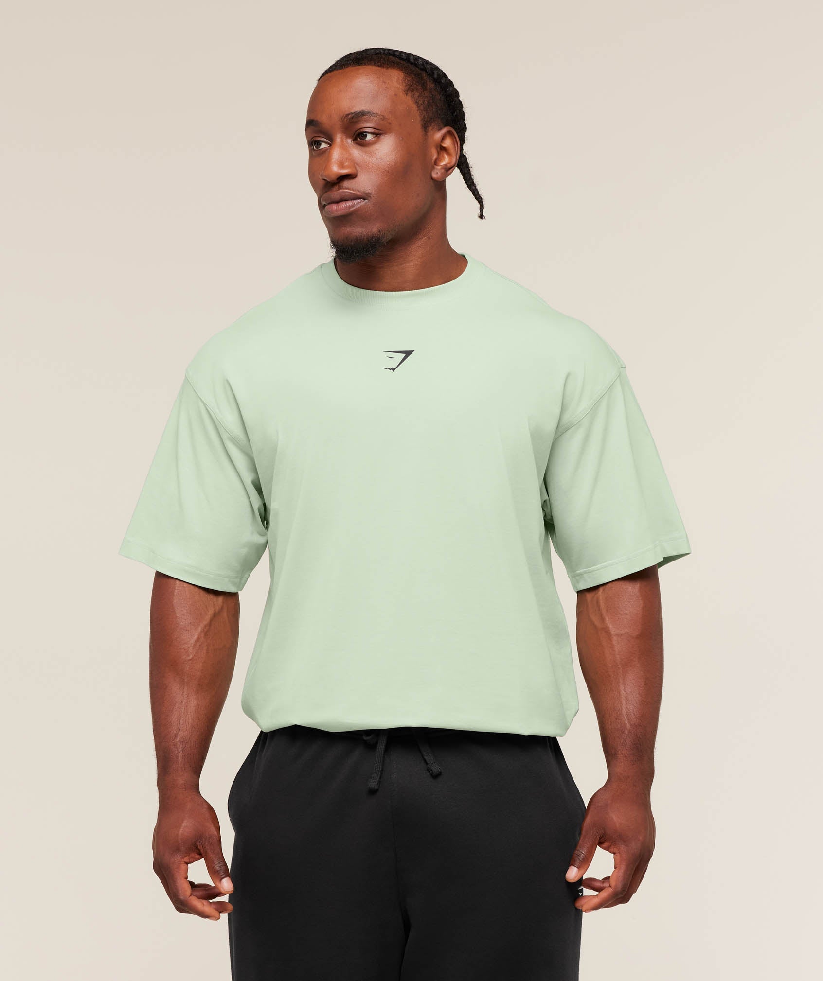 Gymshark Power T-Shirt Clay Green