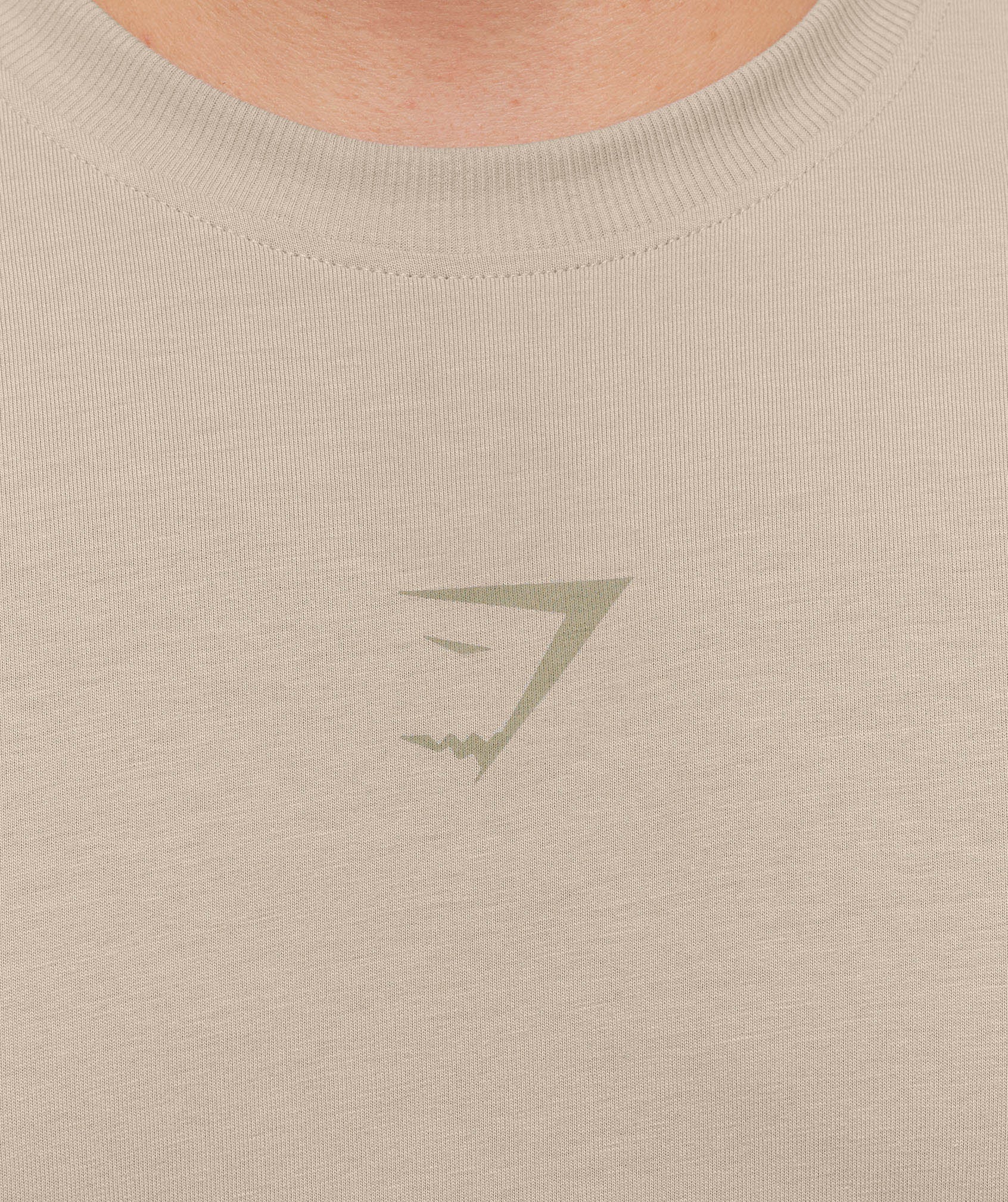 Gymshark Power T-Shirt Mushroom Grey
