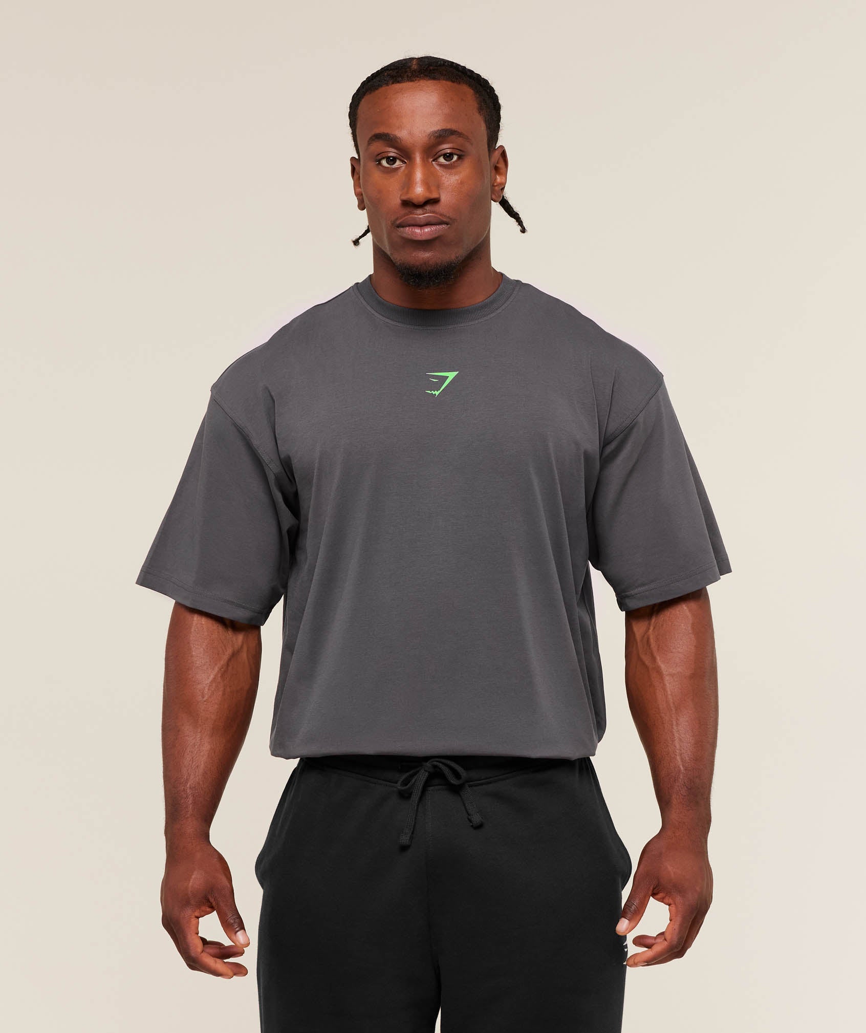 Gymshark Power T-Shirt Onyx Grey