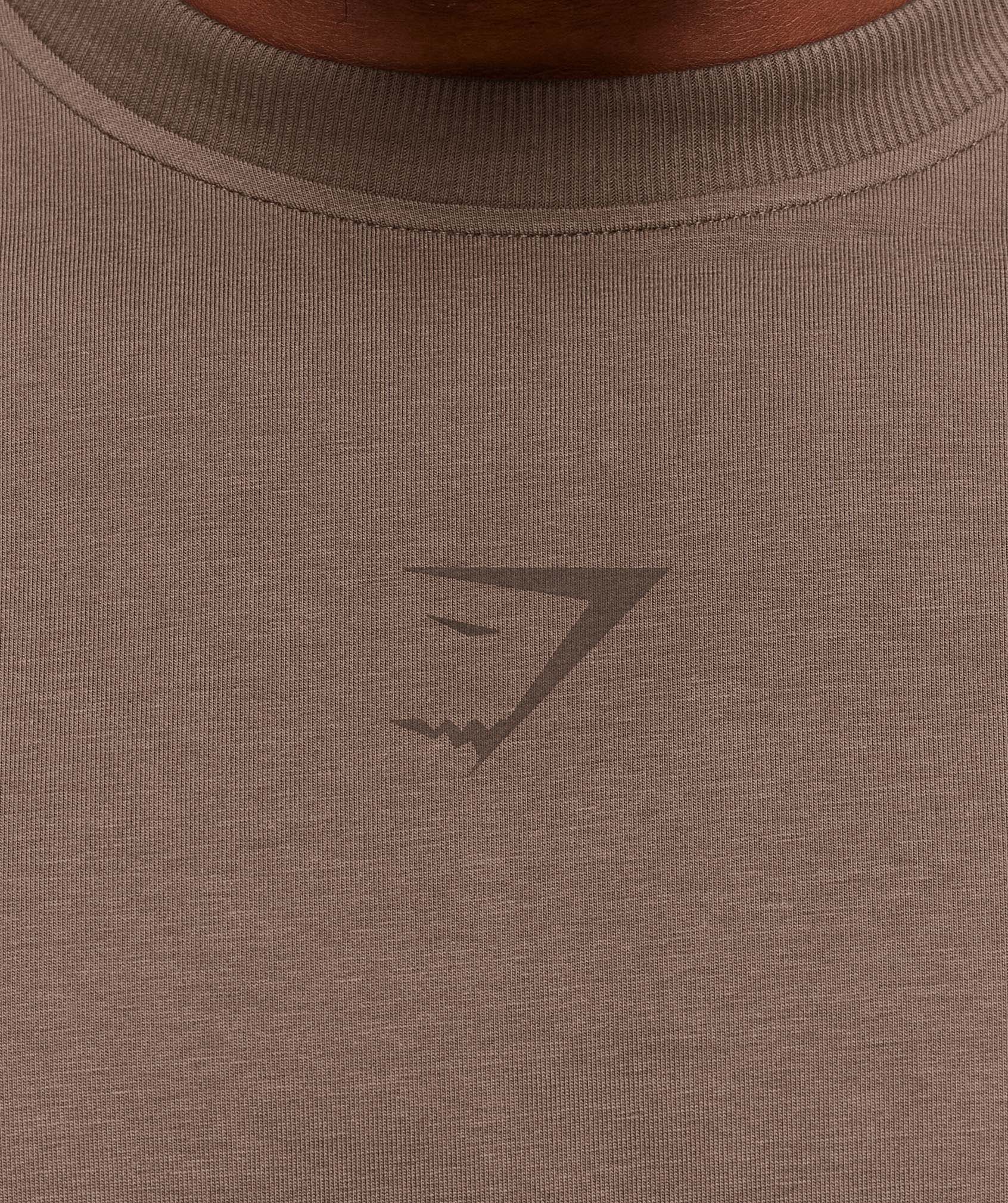 Gymshark Power T-Shirt Soft Brown