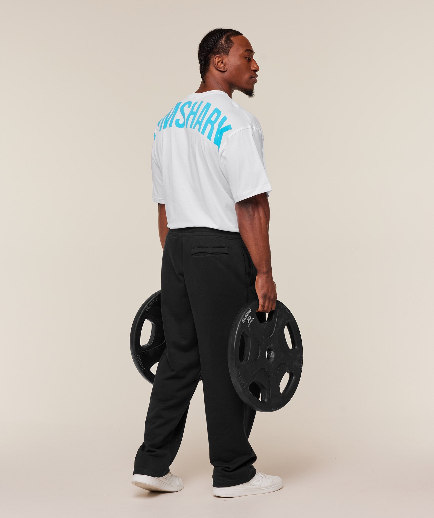 Gymshark Power T-Shirt Gs White