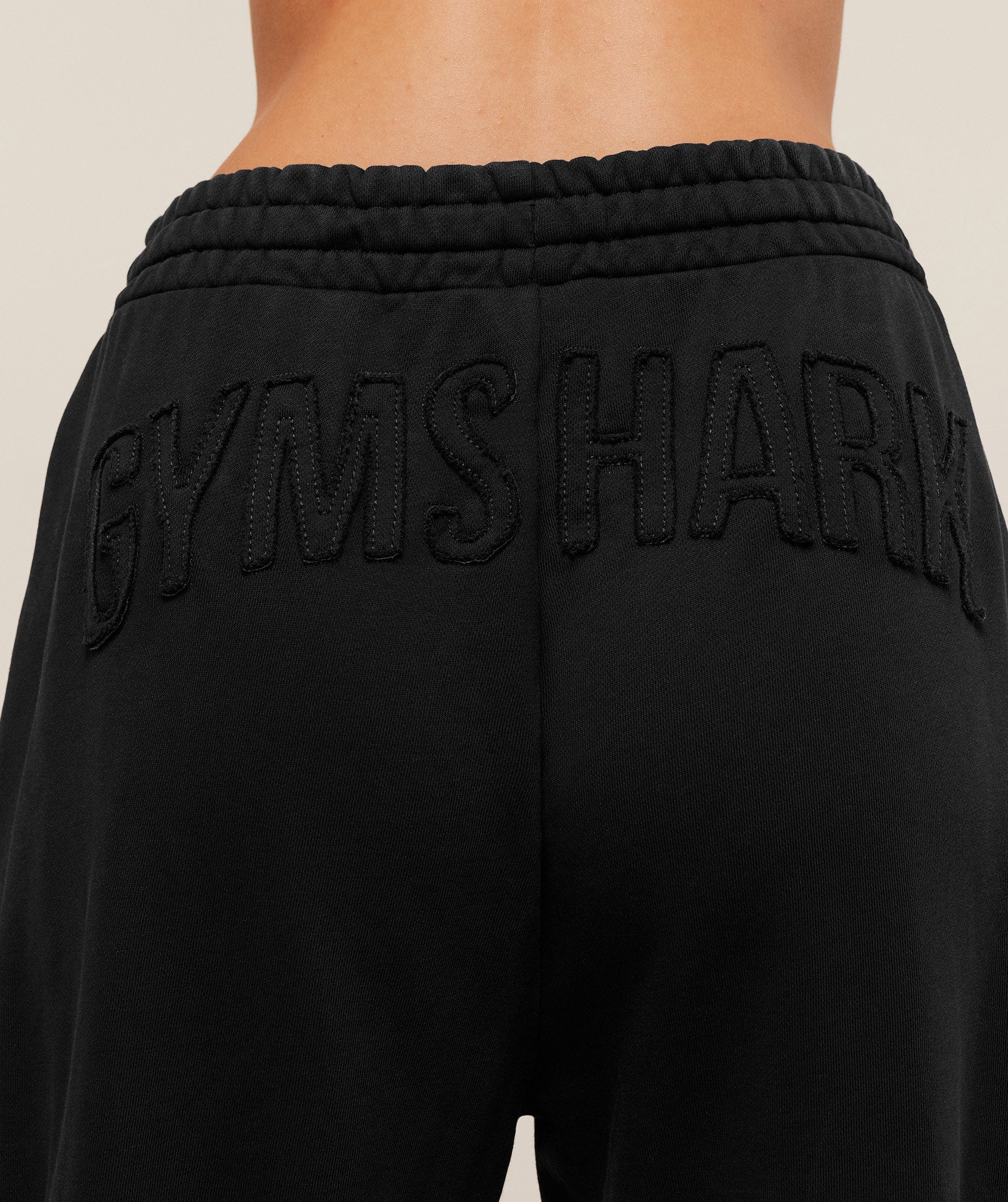 Women's Gymshark Power Washed Joggers Black
