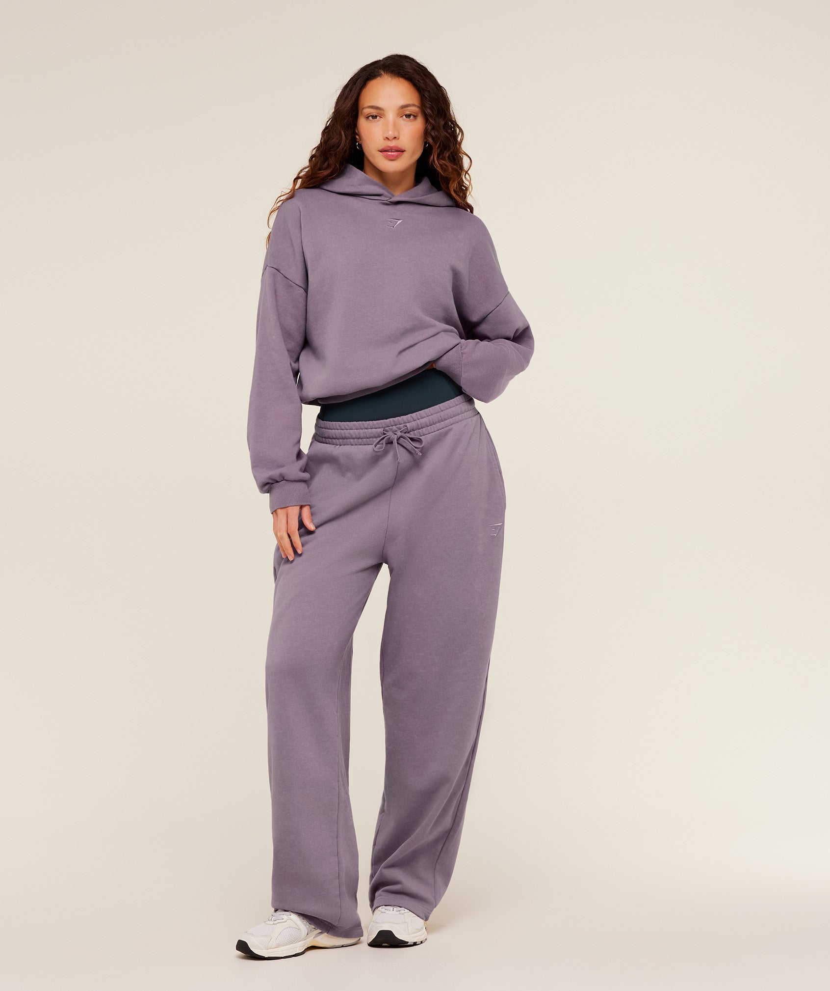 Women's Gymshark Power Washed Joggers Dusk Purple