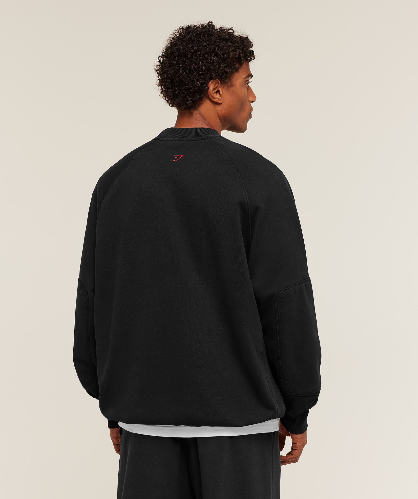 Gymshark Premium Heavyweight Crew Black