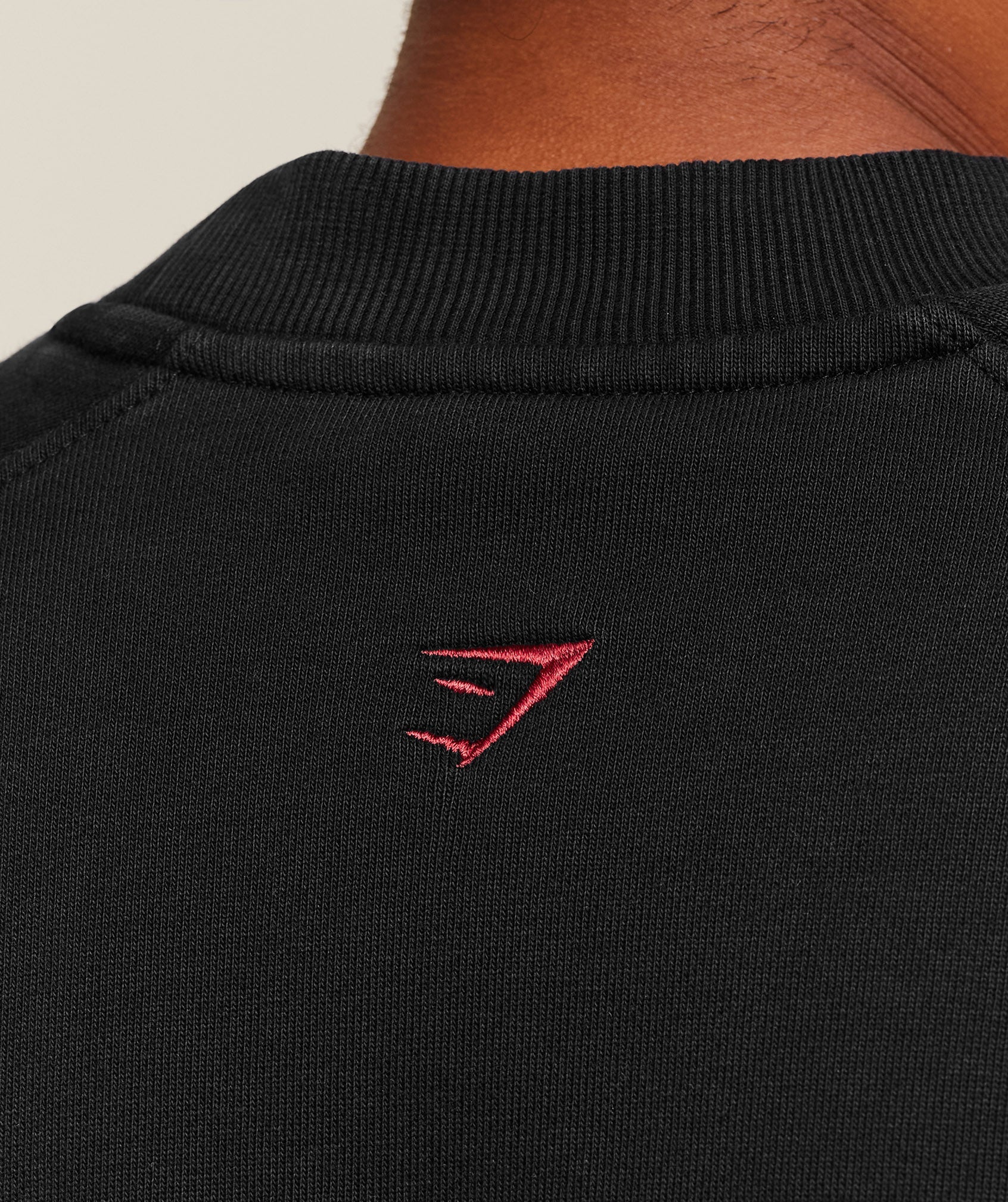 Gymshark Premium Heavyweight Crew Black