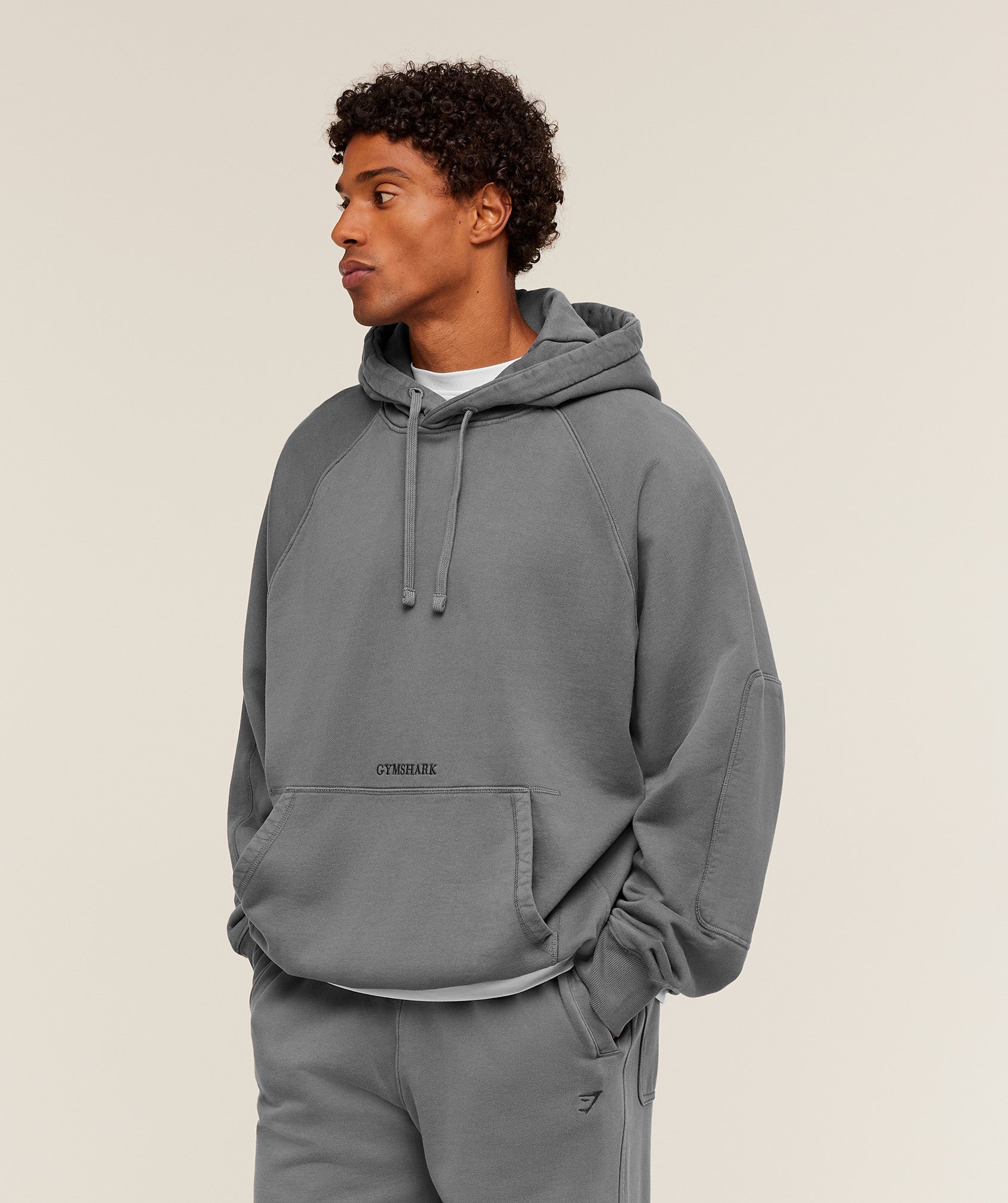 Gymshark Premium Heavyweight Hoodie Pitch Grey