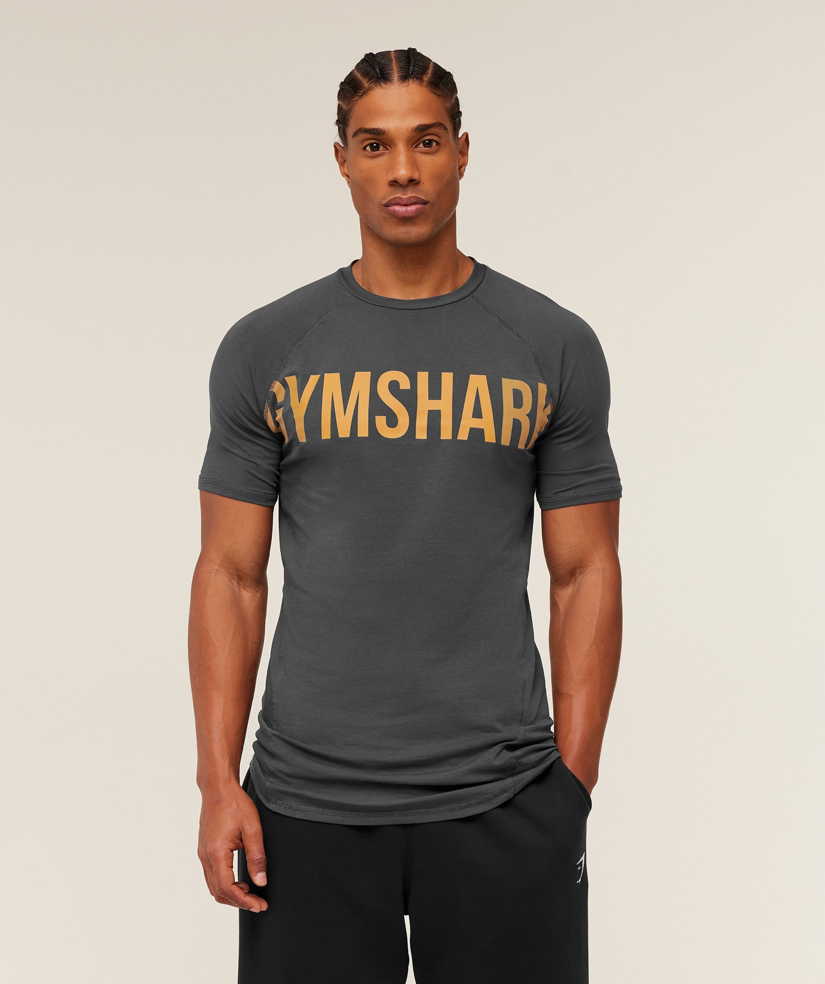 Gymshark Prime T-Shirt Onyx Grey