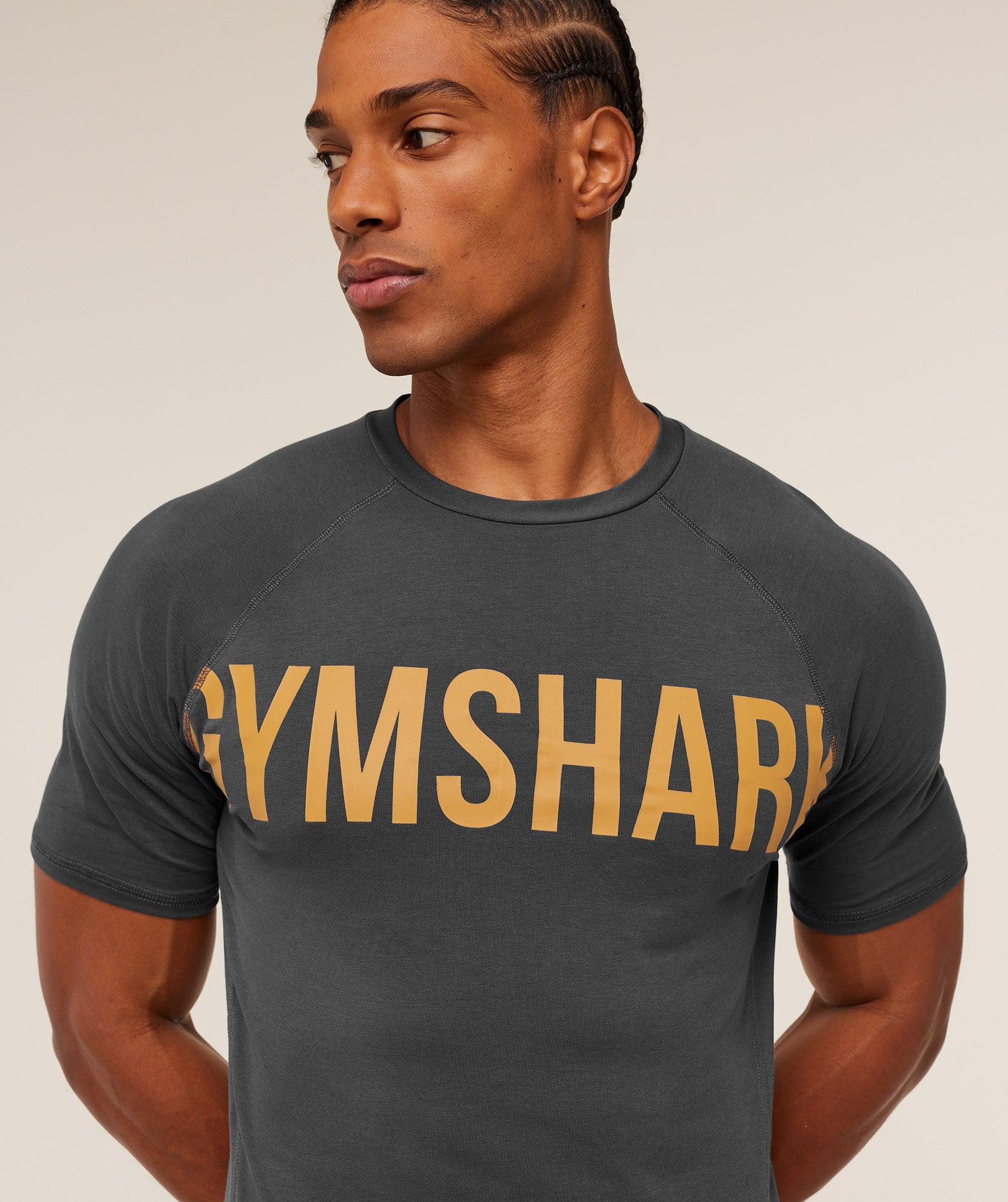 Gymshark Prime T-Shirt Onyx Grey